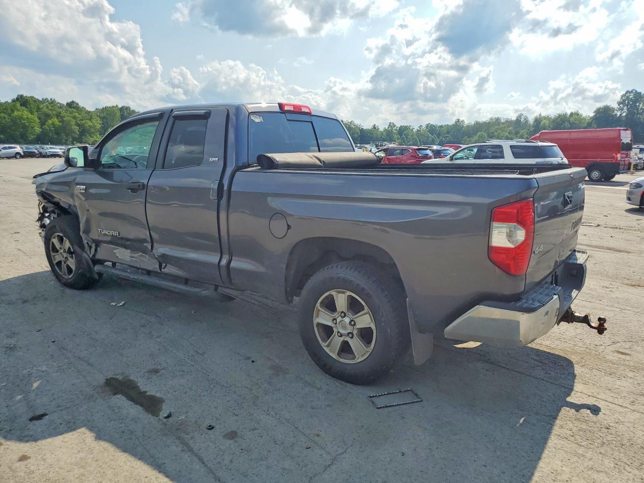 2015 Toyota Tundra Sr5 Gray vin: 5TFUW5F19FX438657