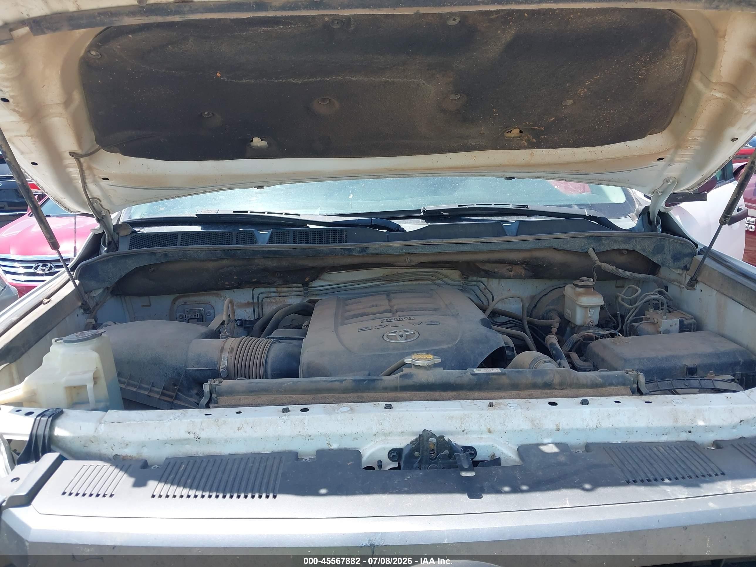 2015 Toyota Tundra Sr5 5.7l V8 Белый vin: 5TFUW5F19FX459895