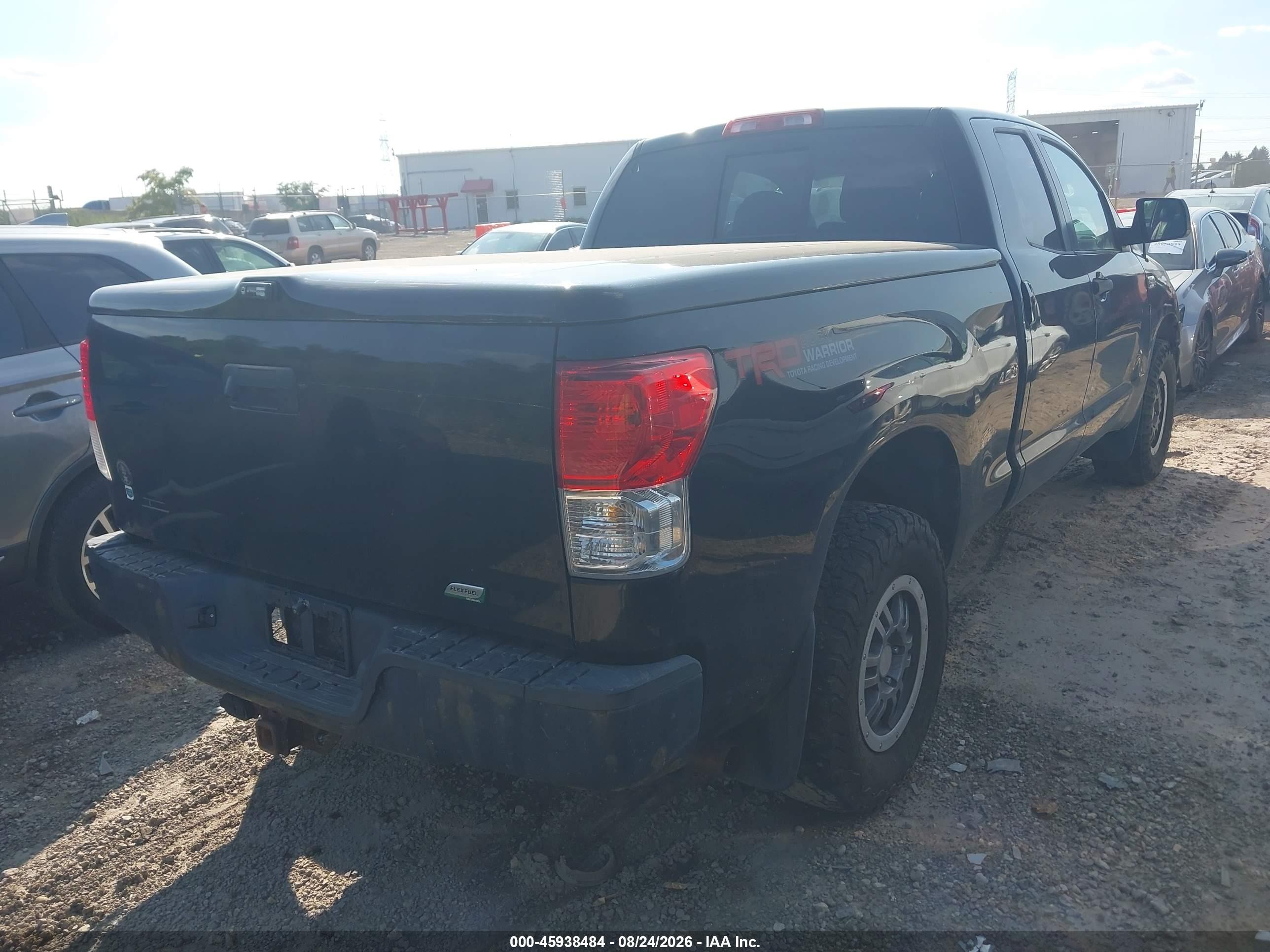 2010 Toyota Tundra Grade 5.7l V8 Black vin: 5TFUW5F1XAX104422