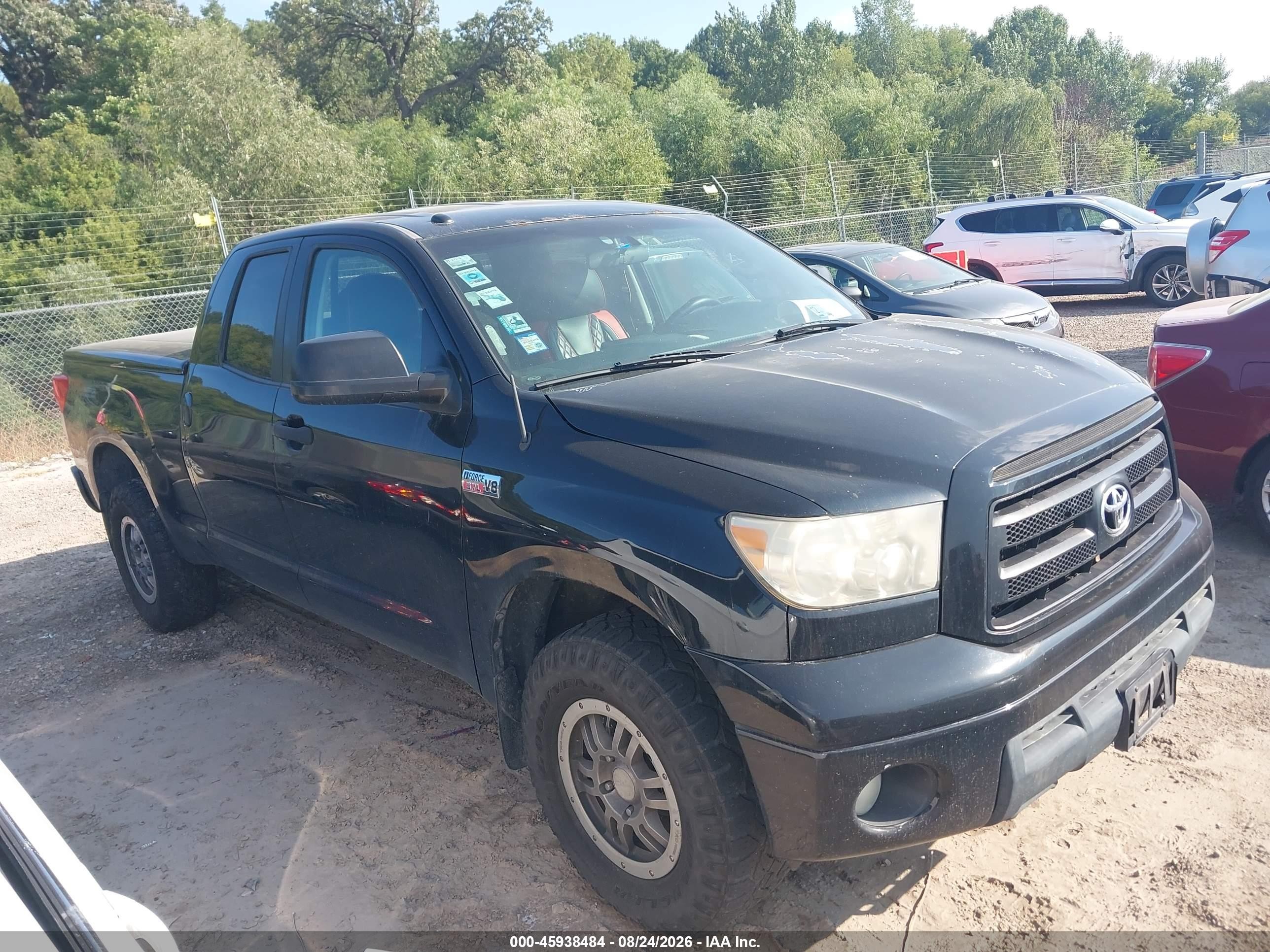 2010 Toyota Tundra Grade 5.7l V8 Black vin: 5TFUW5F1XAX104422