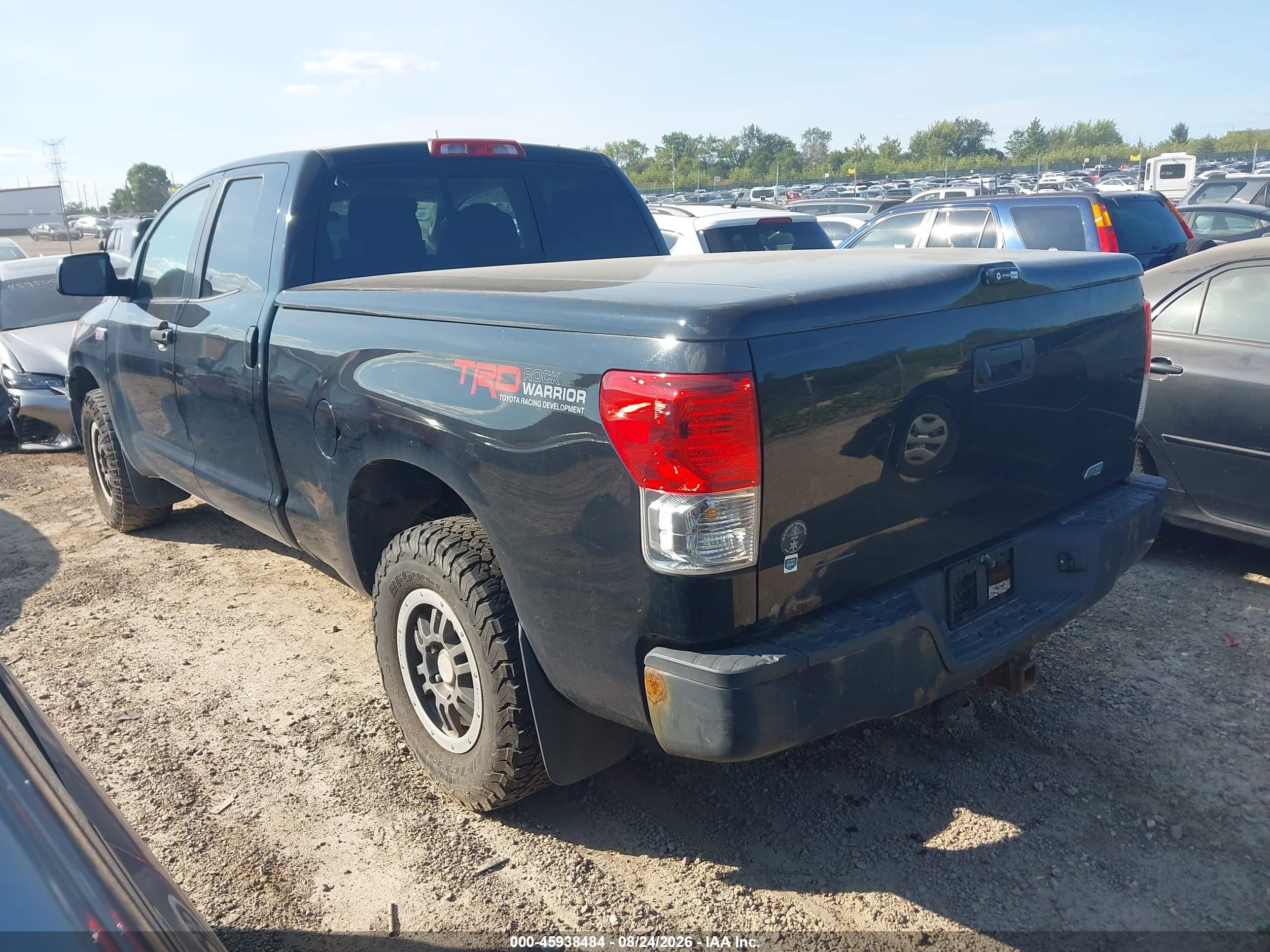 2010 Toyota Tundra Grade 5.7l V8 Black vin: 5TFUW5F1XAX104422