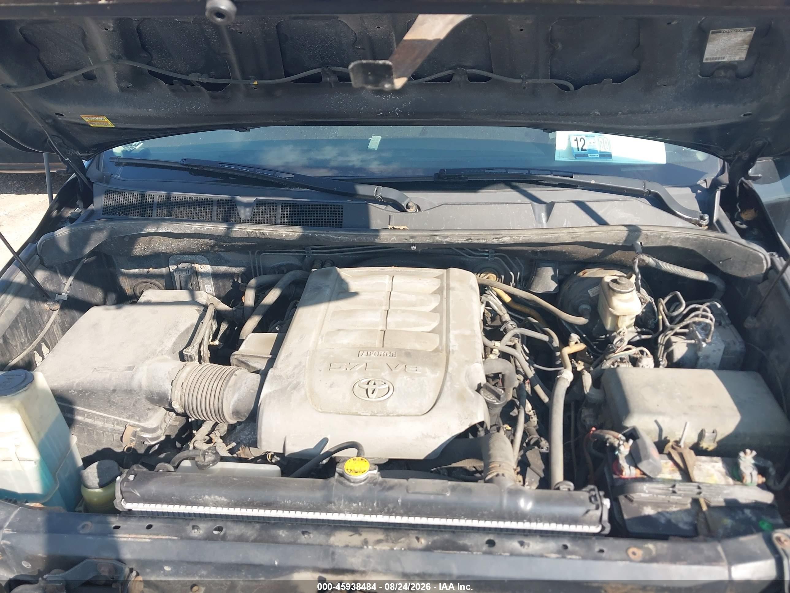 2010 Toyota Tundra Grade 5.7l V8 Black vin: 5TFUW5F1XAX104422