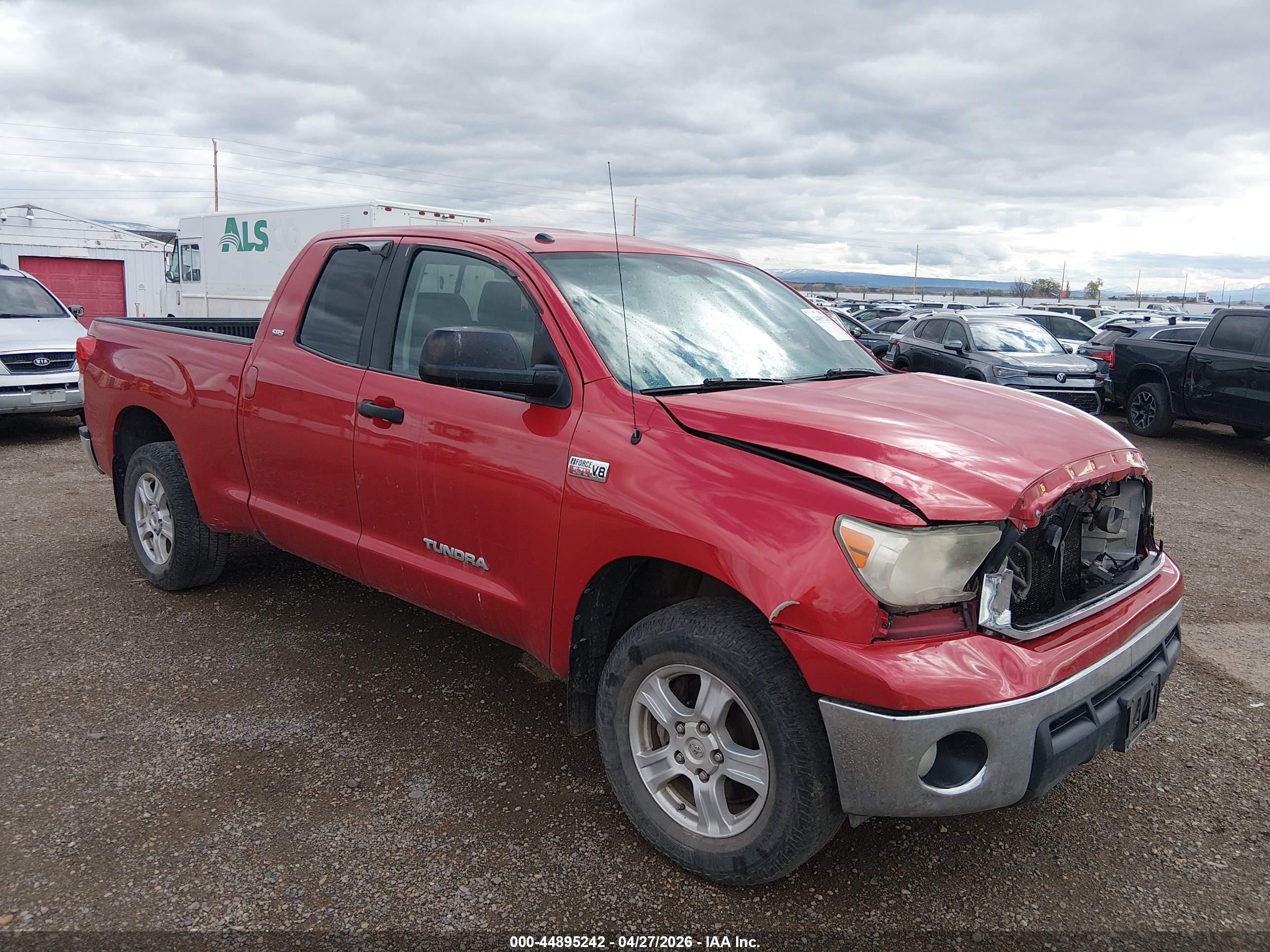 2012 Toyota Tundra Grade 5.7l V8 Красный vin: 5TFUW5F1XCX240598