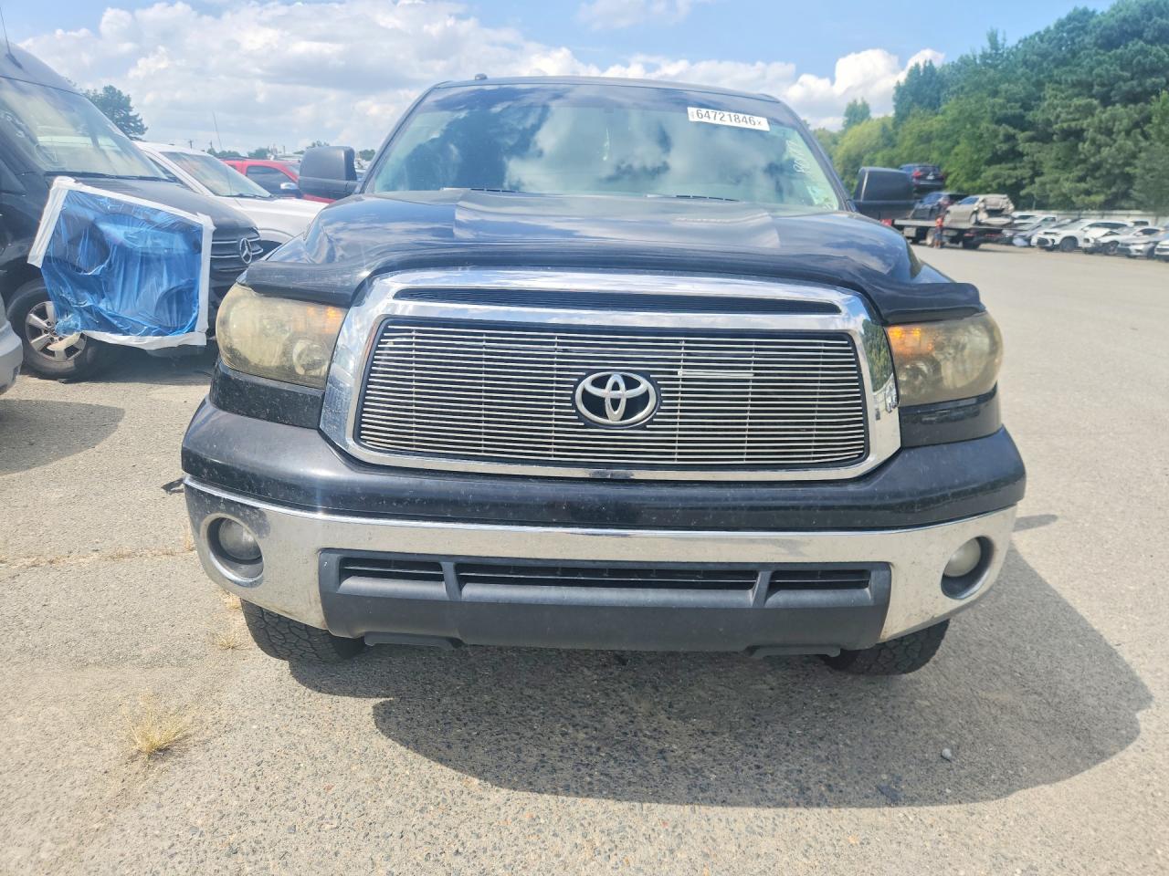 2012 Toyota Tundra Double Cab Sr5 Black vin: 5TFUW5F1XCX251746