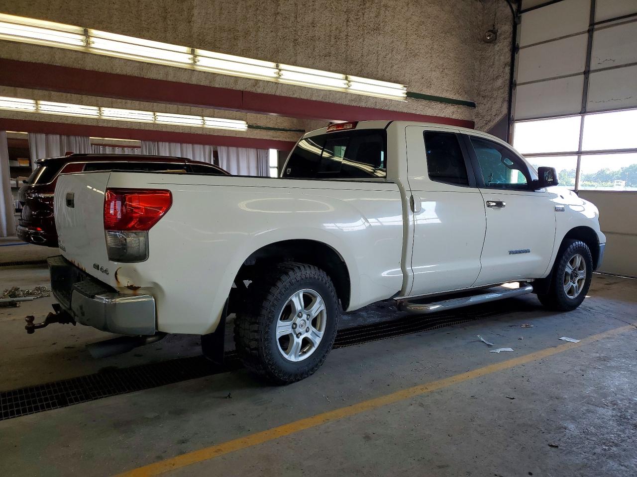 2013 Toyota Tundra Double Cab Sr5 White vin: 5TFUW5F1XDX296591