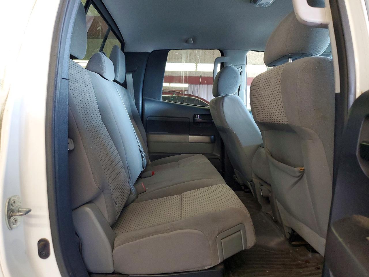 2013 Toyota Tundra Double Cab Sr5 White vin: 5TFUW5F1XDX296591