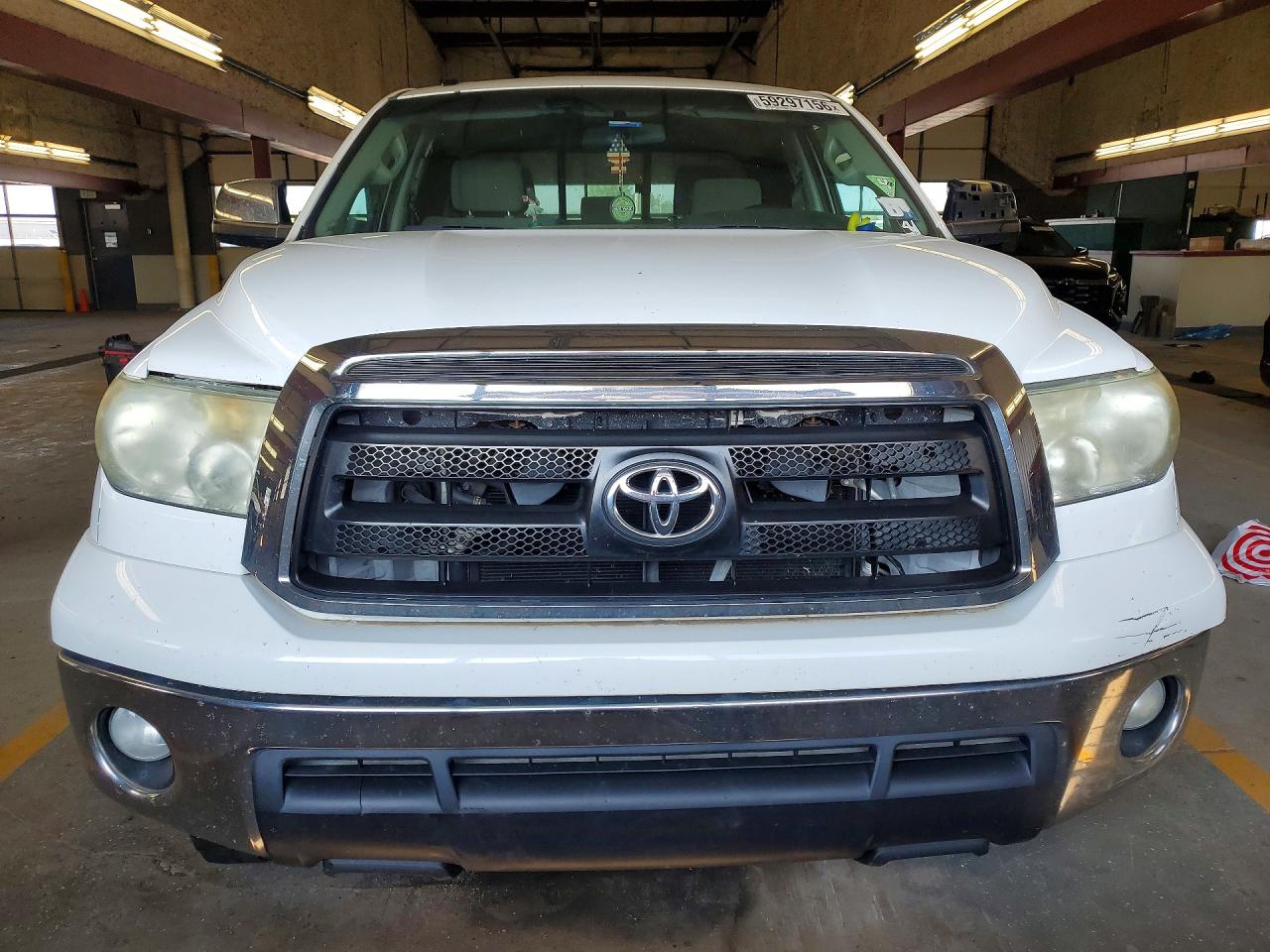 2013 Toyota Tundra Double Cab Sr5 White vin: 5TFUW5F1XDX296591