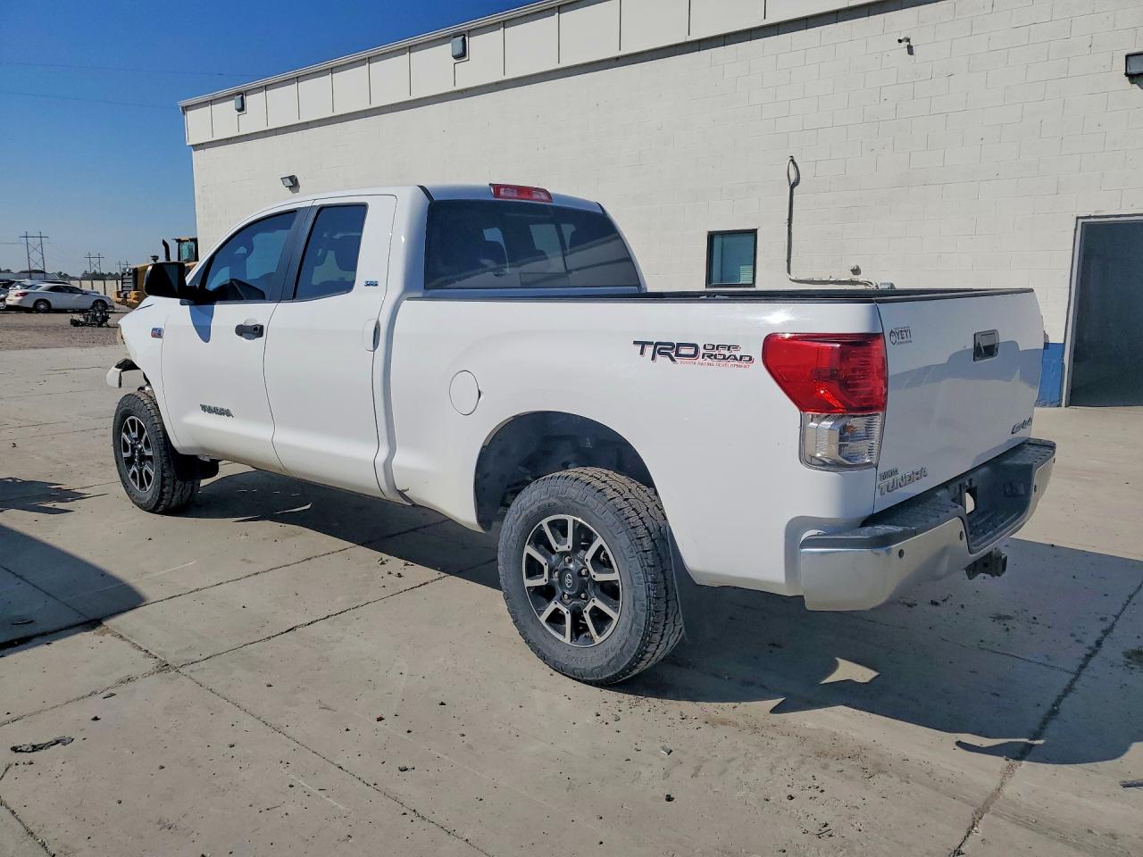 2013 Toyota Tundra Double Cab Sr5 White vin: 5TFUW5F1XDX304463
