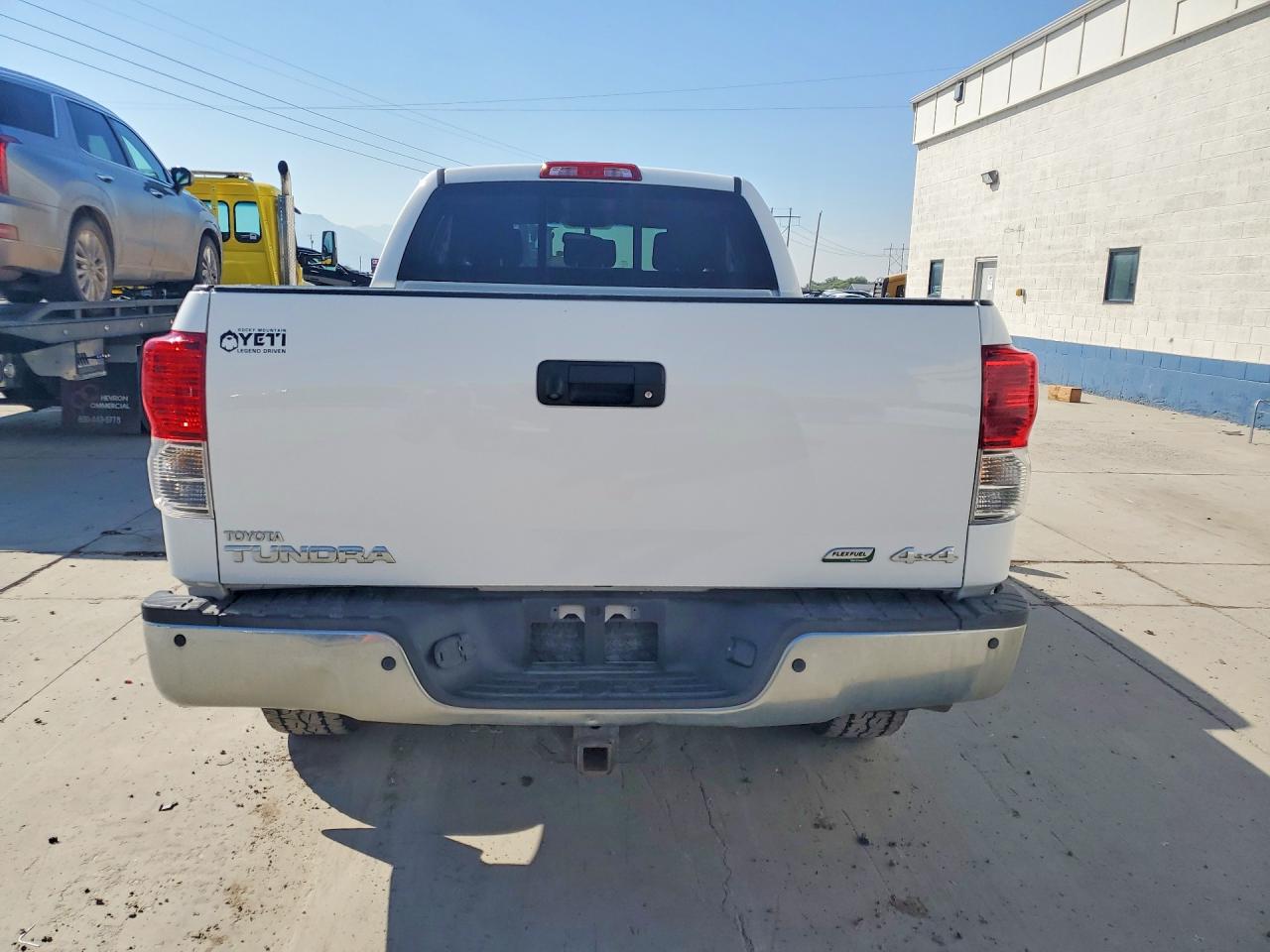 2013 Toyota Tundra Double Cab Sr5 White vin: 5TFUW5F1XDX304463