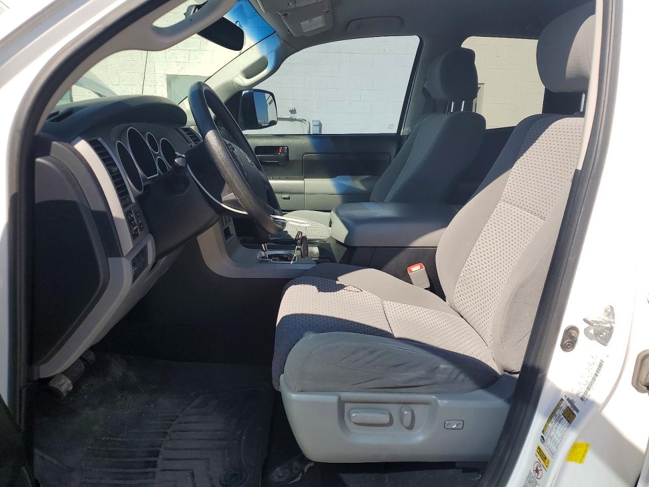 2013 Toyota Tundra Double Cab Sr5 White vin: 5TFUW5F1XDX304463