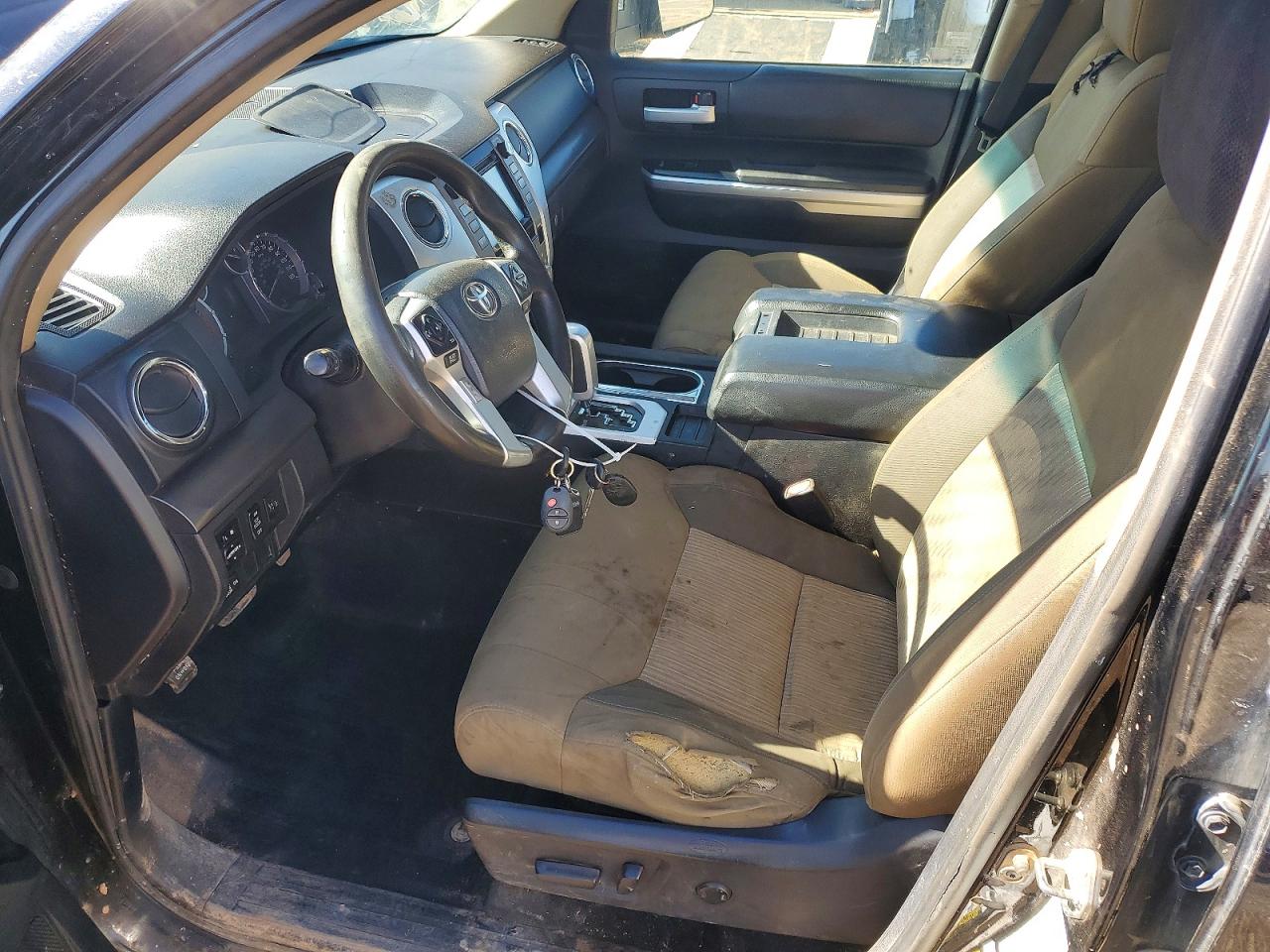 2014 Toyota Tundra Sr5 Black vin: 5TFUW5F1XEX394831