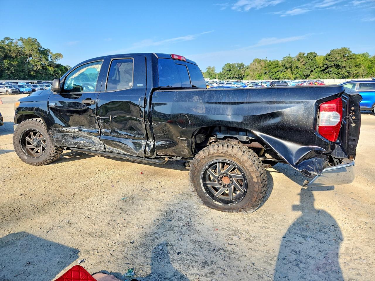 2015 Toyota Tundra Sr5 Black vin: 5TFUW5F1XFX470078