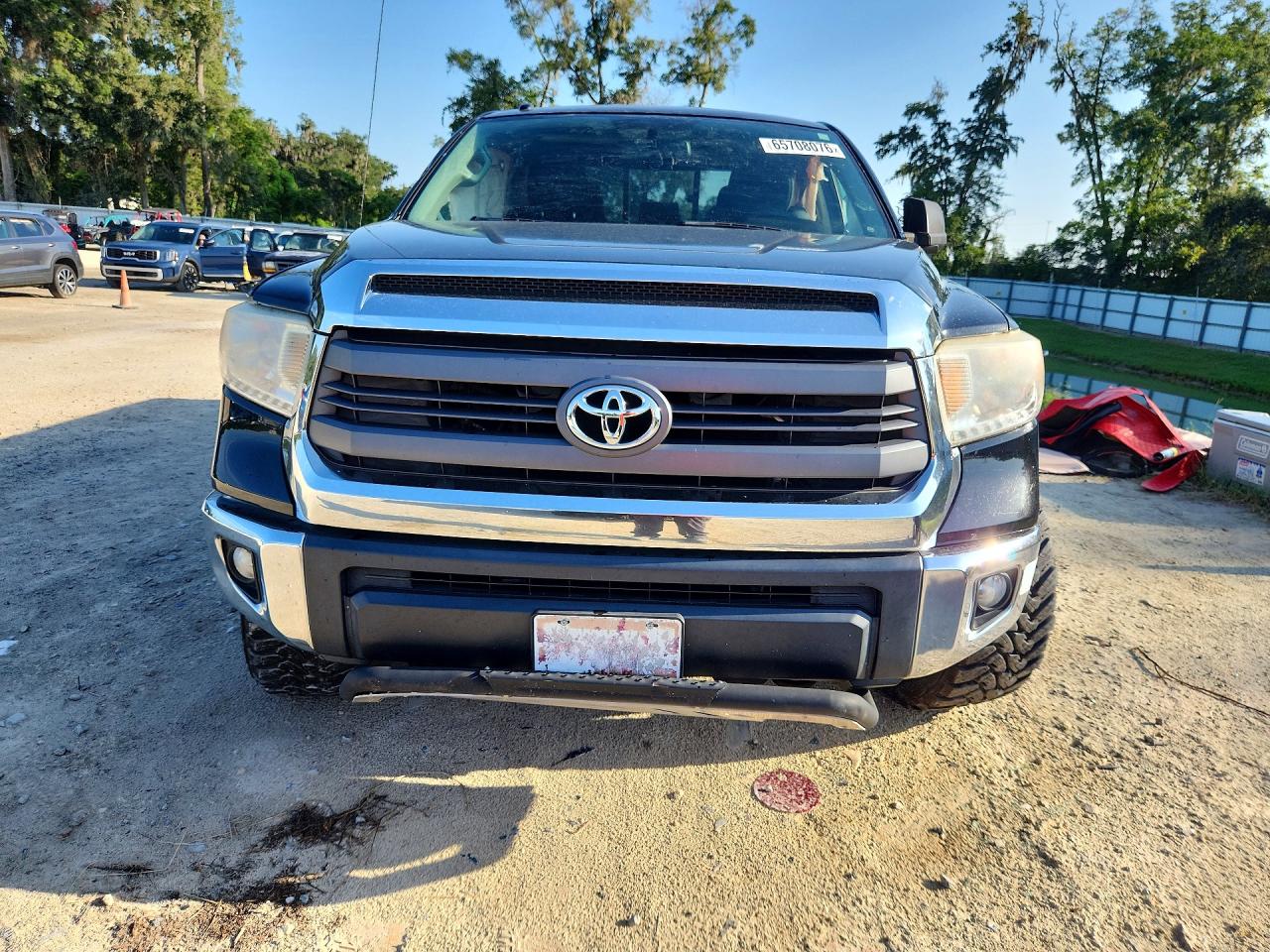 2015 Toyota Tundra Sr5 Black vin: 5TFUW5F1XFX470078
