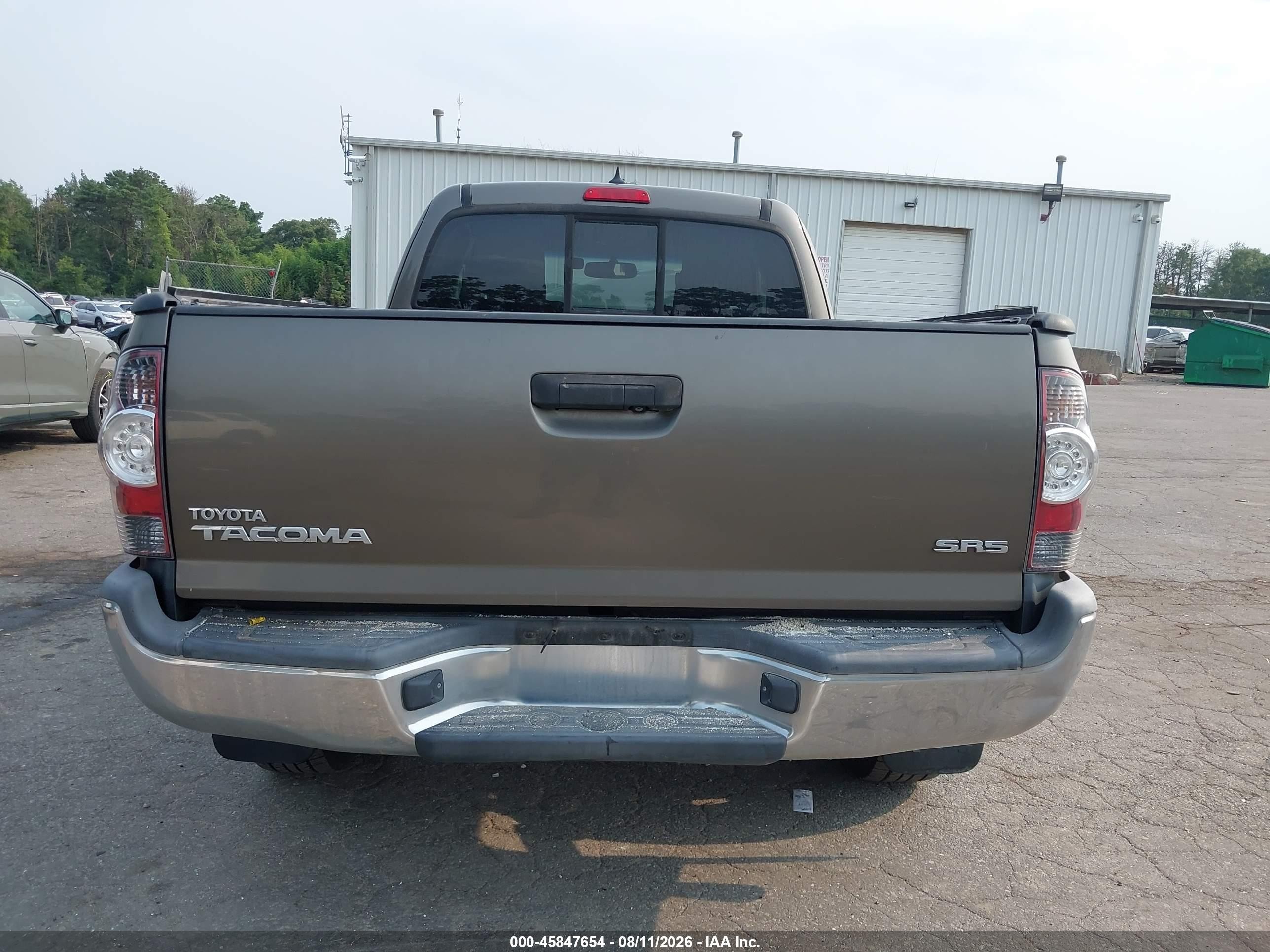 2012 Toyota Tacoma   Brown vin: 5TFUX4EN0CX014467