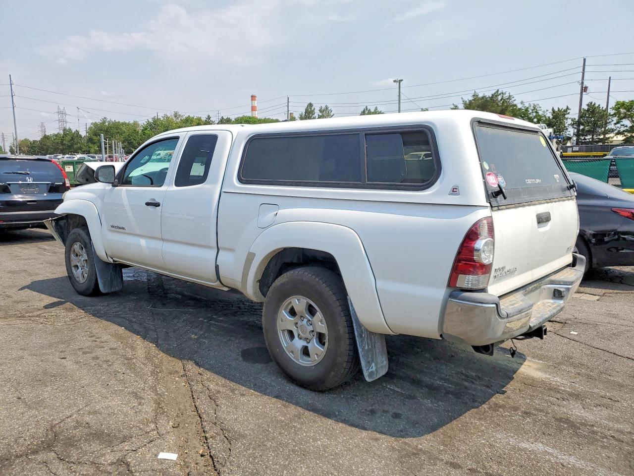 2014 Toyota Tacoma Access Cab Белый vin: 5TFUX4EN0EX026718