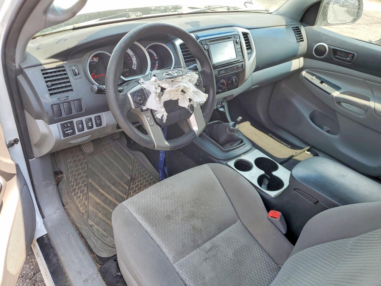 2014 Toyota Tacoma Access Cab Белый vin: 5TFUX4EN0EX026718