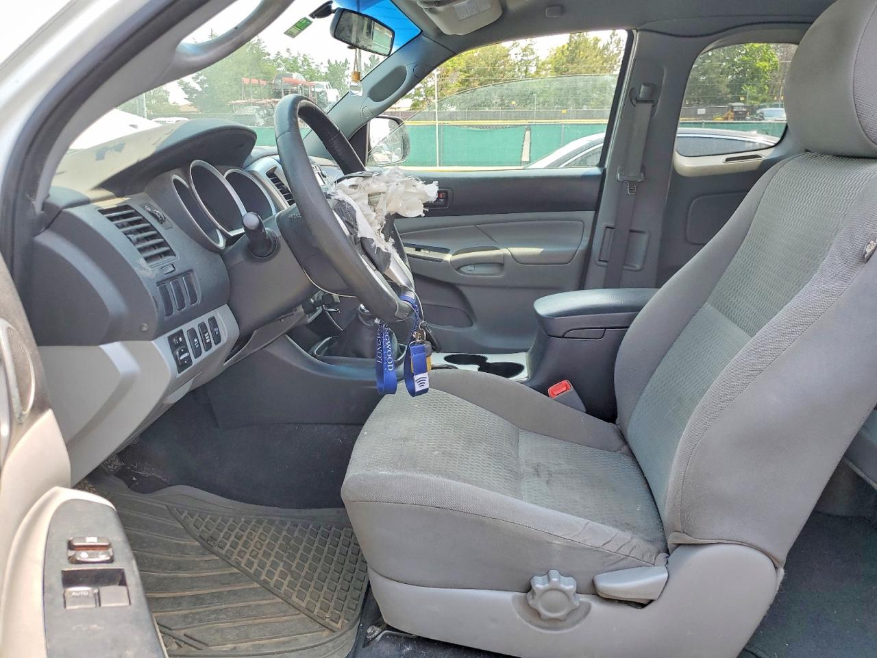 2014 Toyota Tacoma Access Cab Белый vin: 5TFUX4EN0EX026718