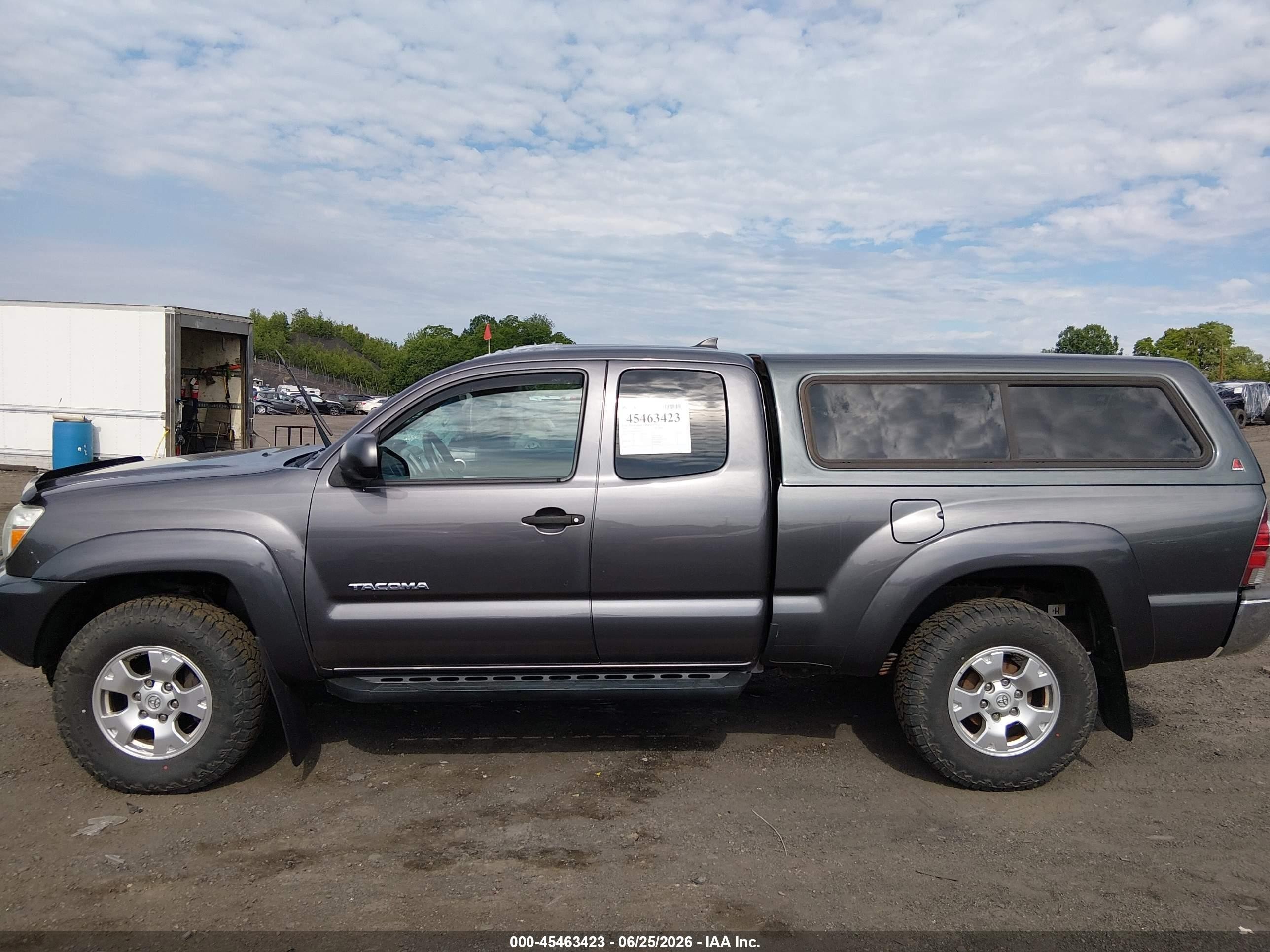 2014 Toyota Tacoma   Gray vin: 5TFUX4EN0EX029313