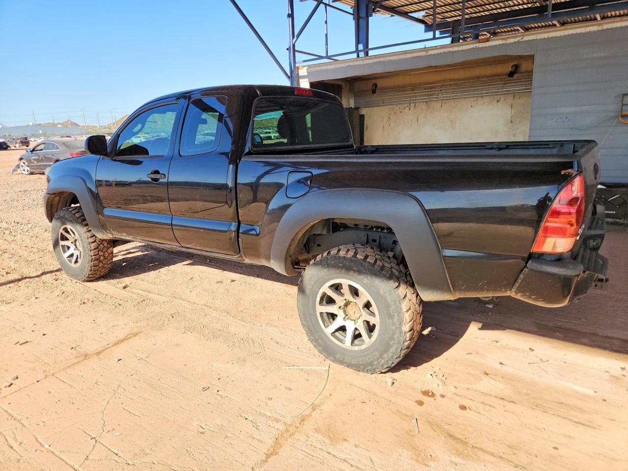 2015 Toyota Tacoma Access Cab Black vin: 5TFUX4EN0FX032536