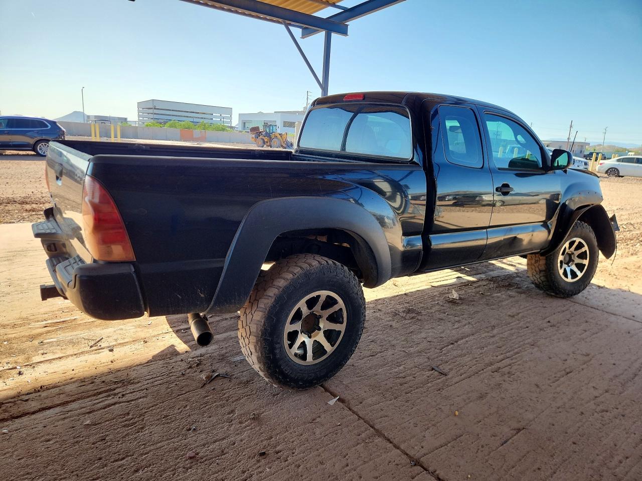 2015 Toyota Tacoma Access Cab Black vin: 5TFUX4EN0FX032536