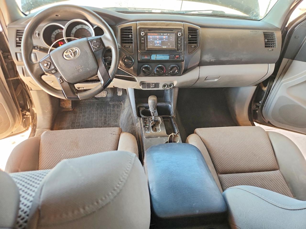 2015 Toyota Tacoma Access Cab Black vin: 5TFUX4EN0FX032536