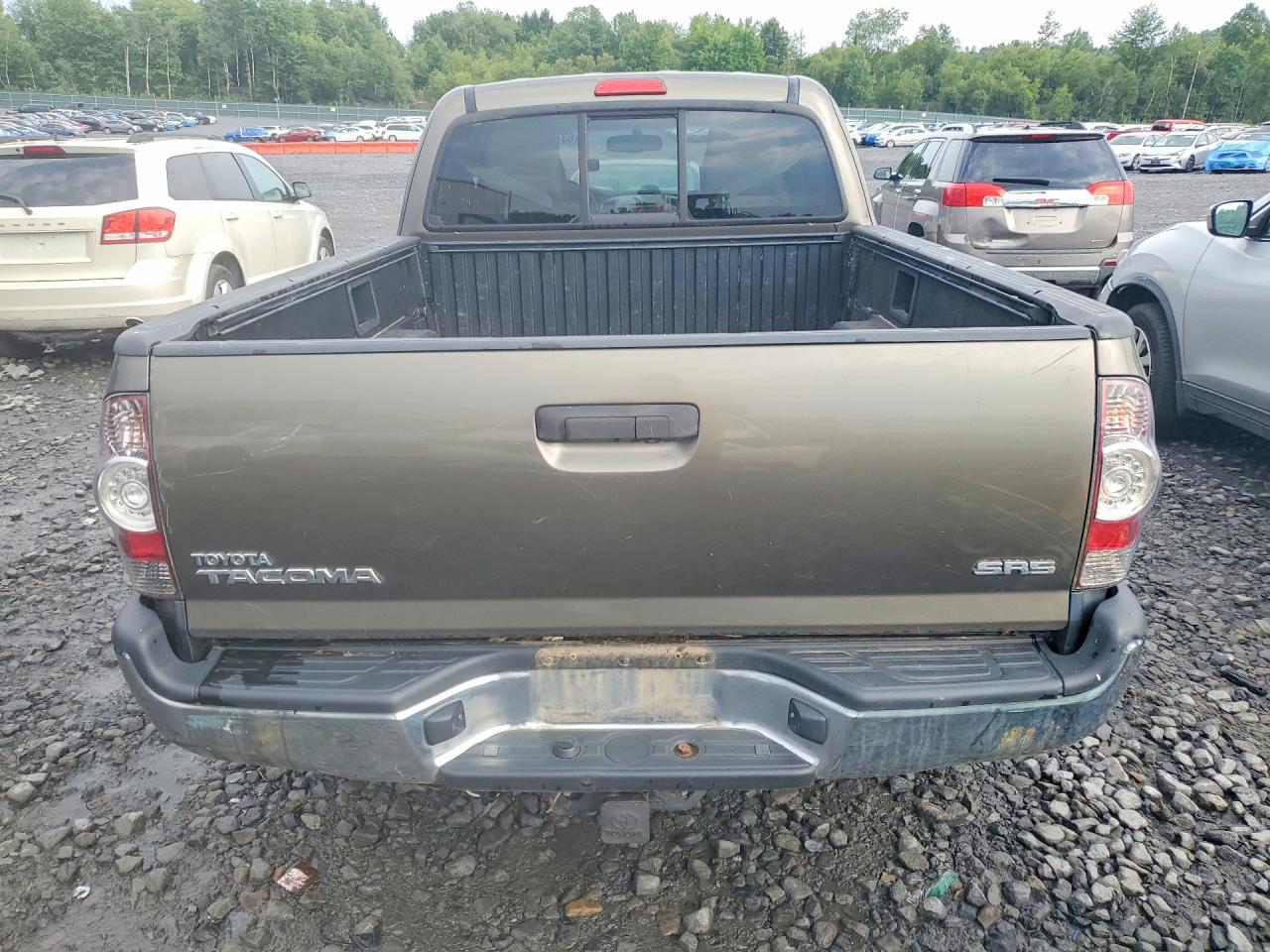 2011 Toyota Tacoma Base Charcoal vin: 5TFUX4EN1BX001967