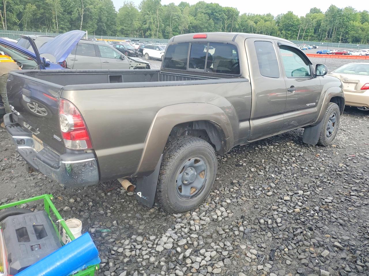 2011 Toyota Tacoma Base Charcoal vin: 5TFUX4EN1BX001967