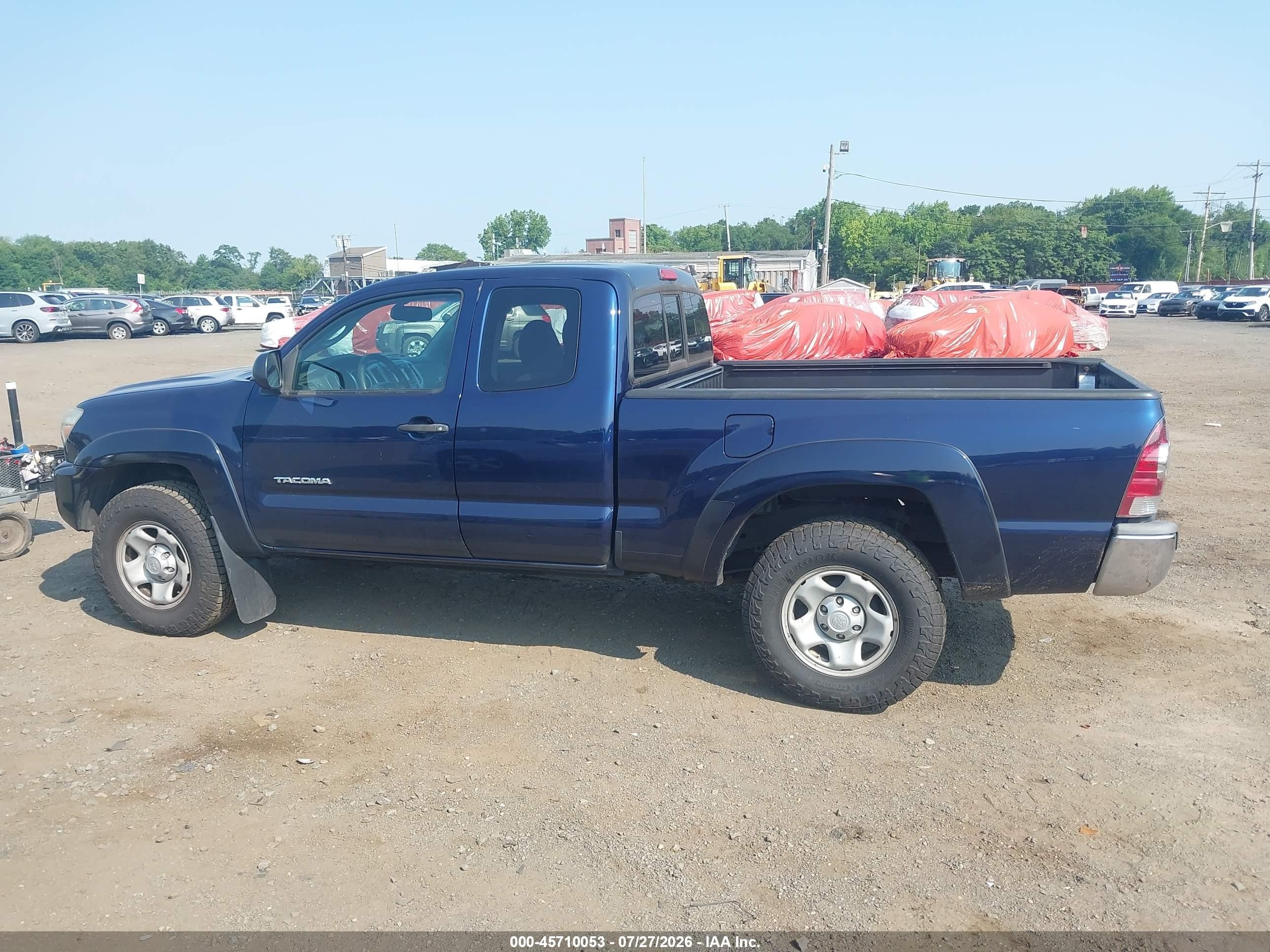 2013 Toyota Tacoma Dark Blue vin: 5TFUX4EN1DX020053