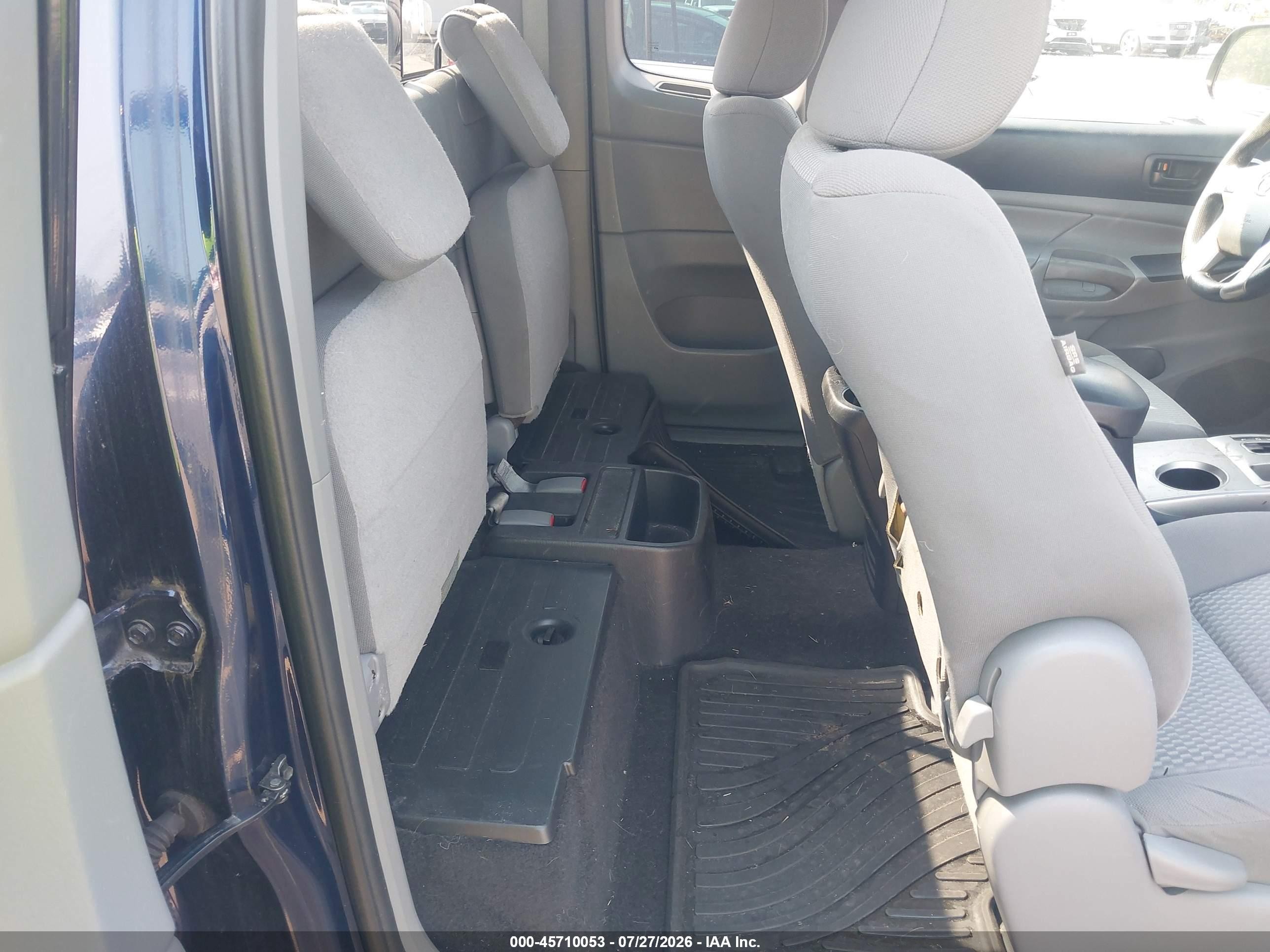 2013 Toyota Tacoma Dark Blue vin: 5TFUX4EN1DX020053