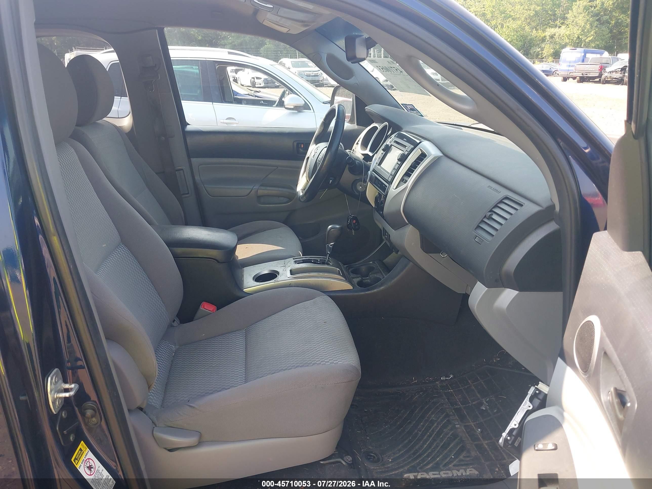 2013 Toyota Tacoma Dark Blue vin: 5TFUX4EN1DX020053