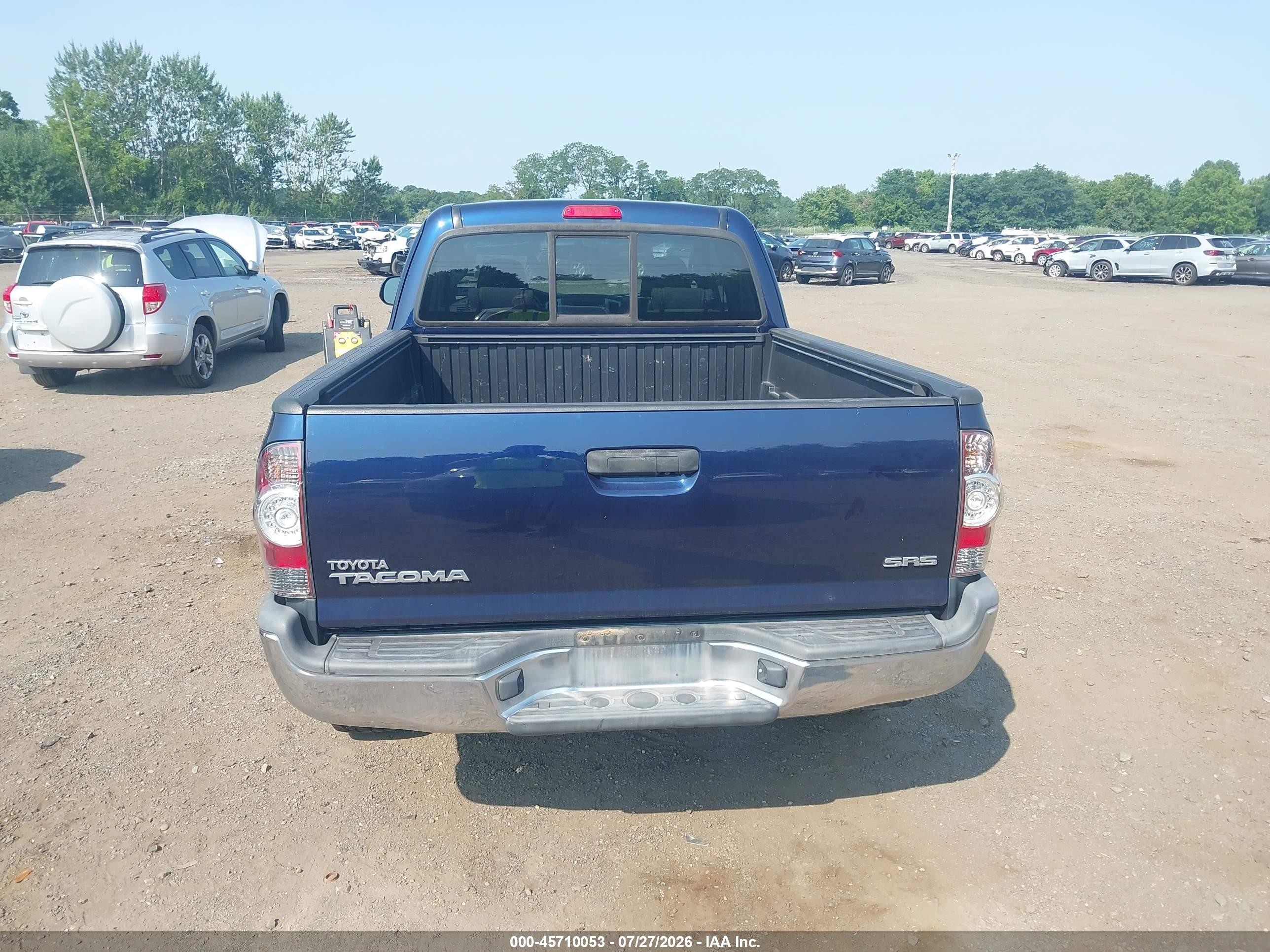 2013 Toyota Tacoma Dark Blue vin: 5TFUX4EN1DX020053
