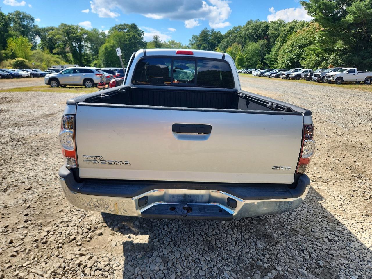 2013 Toyota Tacoma Base Silver vin: 5TFUX4EN1DX022076