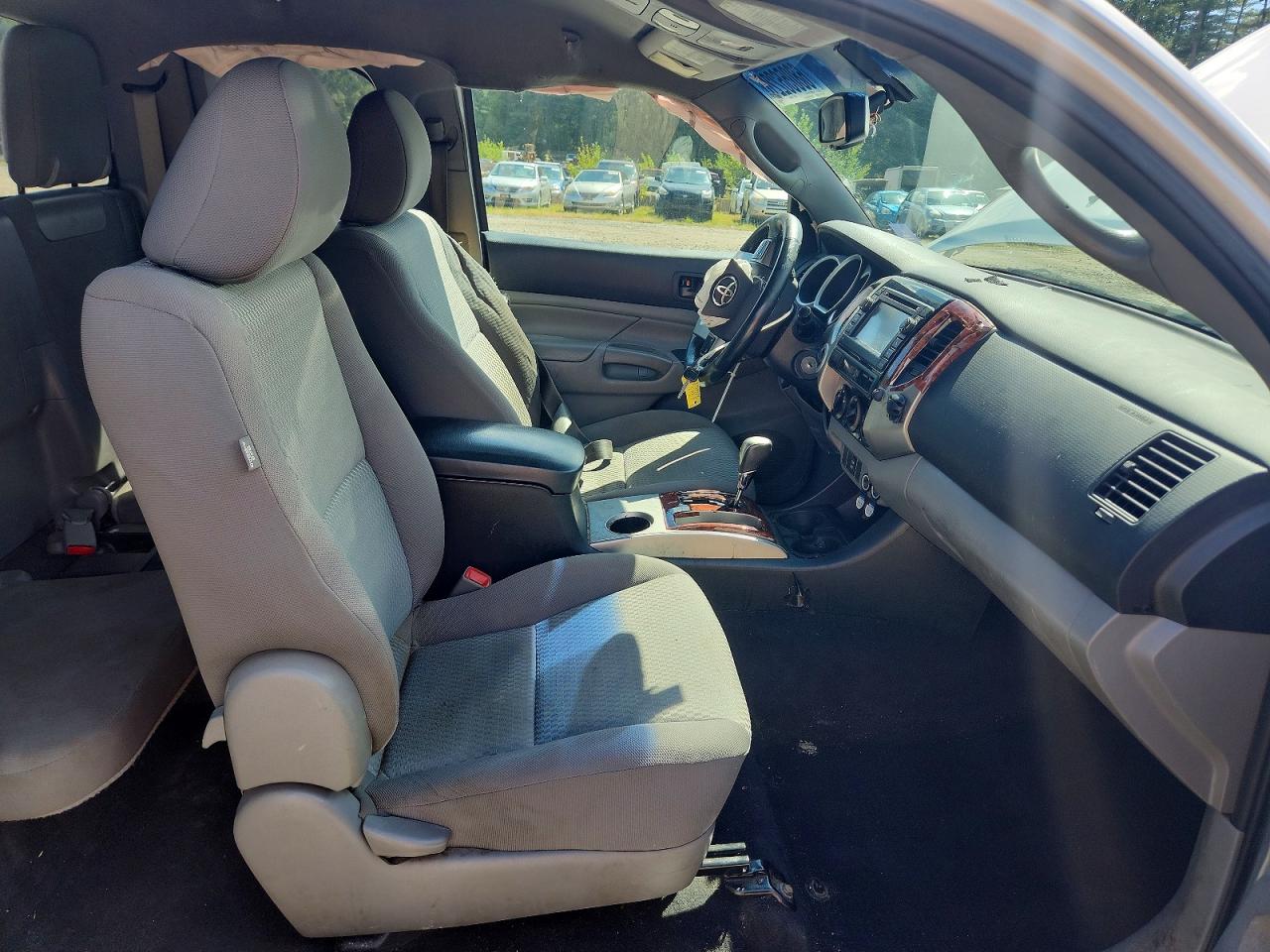 2013 Toyota Tacoma Base Silver vin: 5TFUX4EN1DX022076