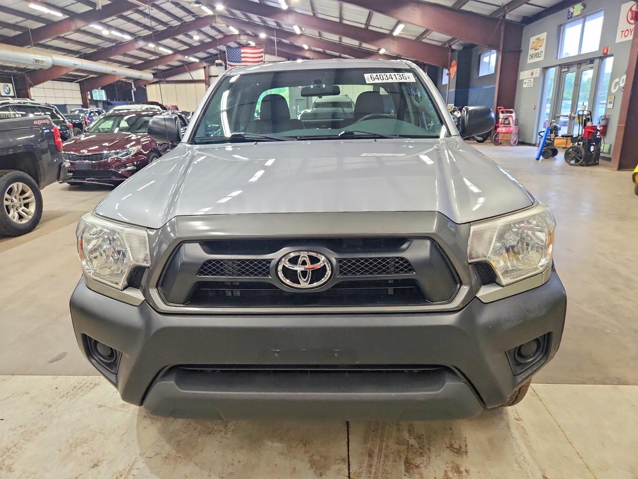 2015 Toyota Tacoma Base Silver vin: 5TFUX4EN1FX036921