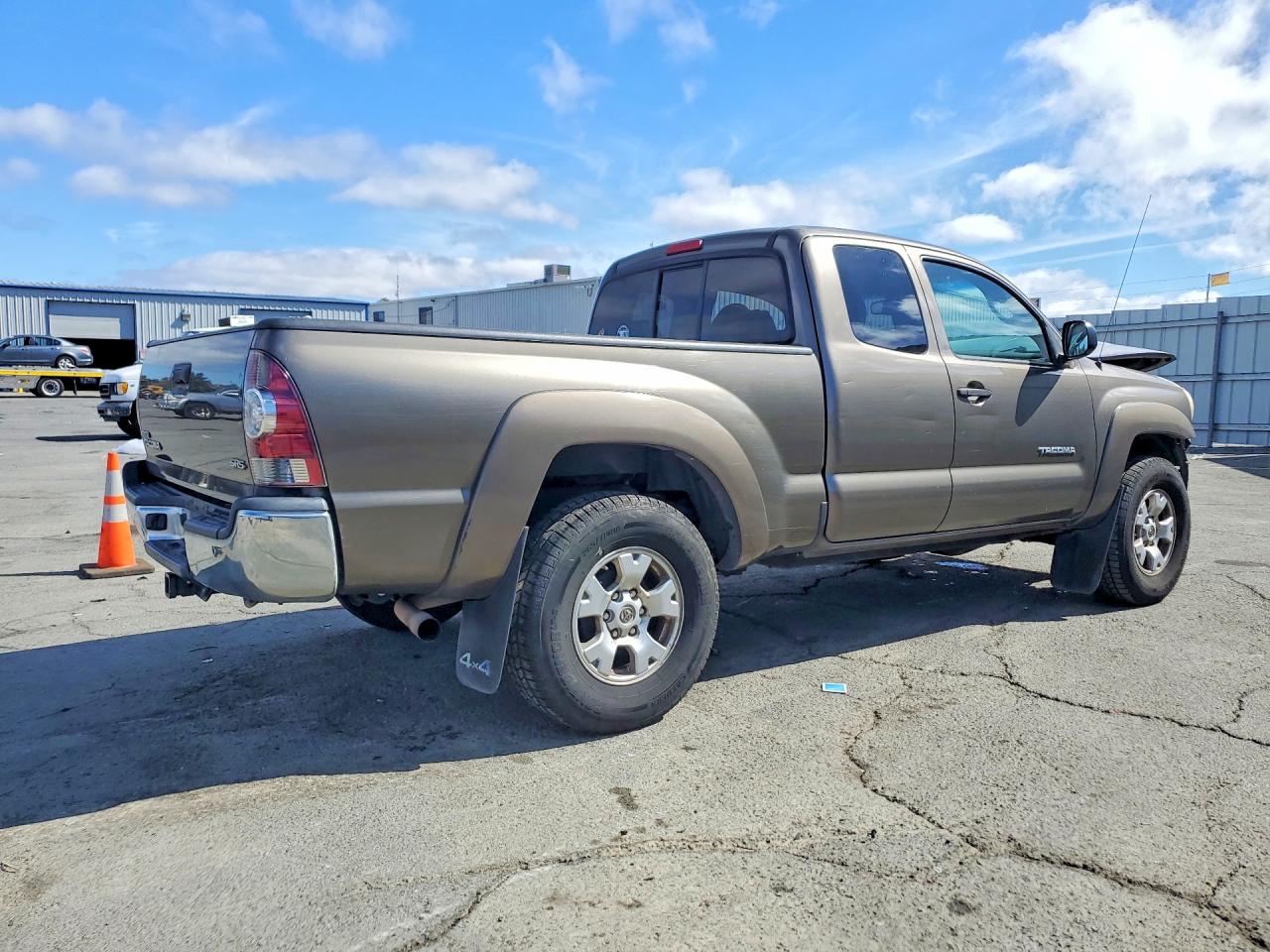 2011 Toyota Tacoma Base Серый vin: 5TFUX4EN2BX003159