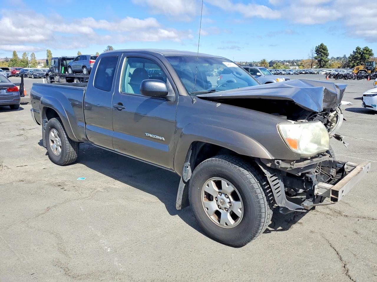 2011 Toyota Tacoma Base Серый vin: 5TFUX4EN2BX003159