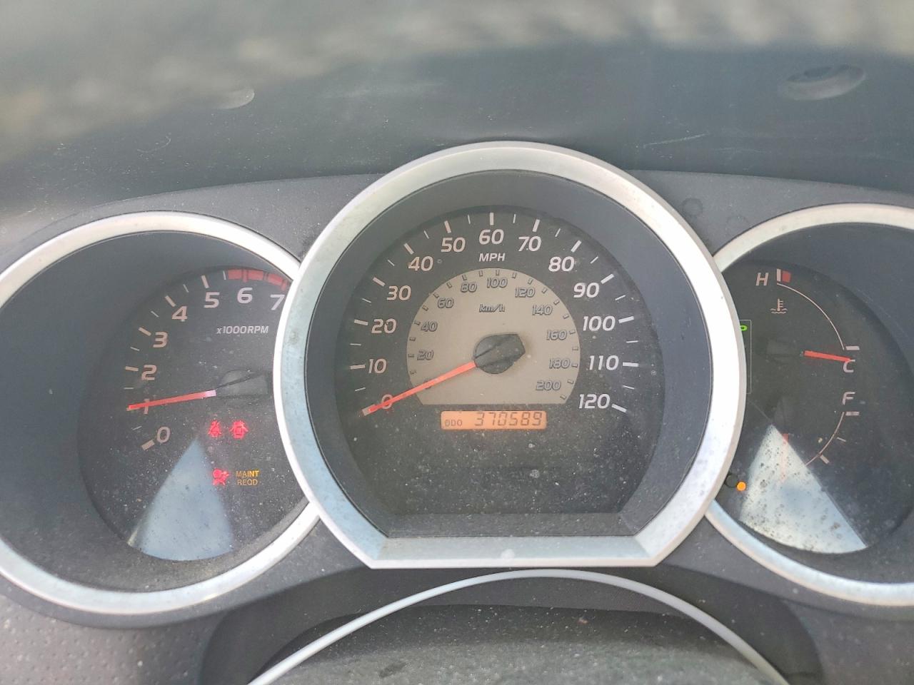 2011 Toyota Tacoma Base Серый vin: 5TFUX4EN2BX003159
