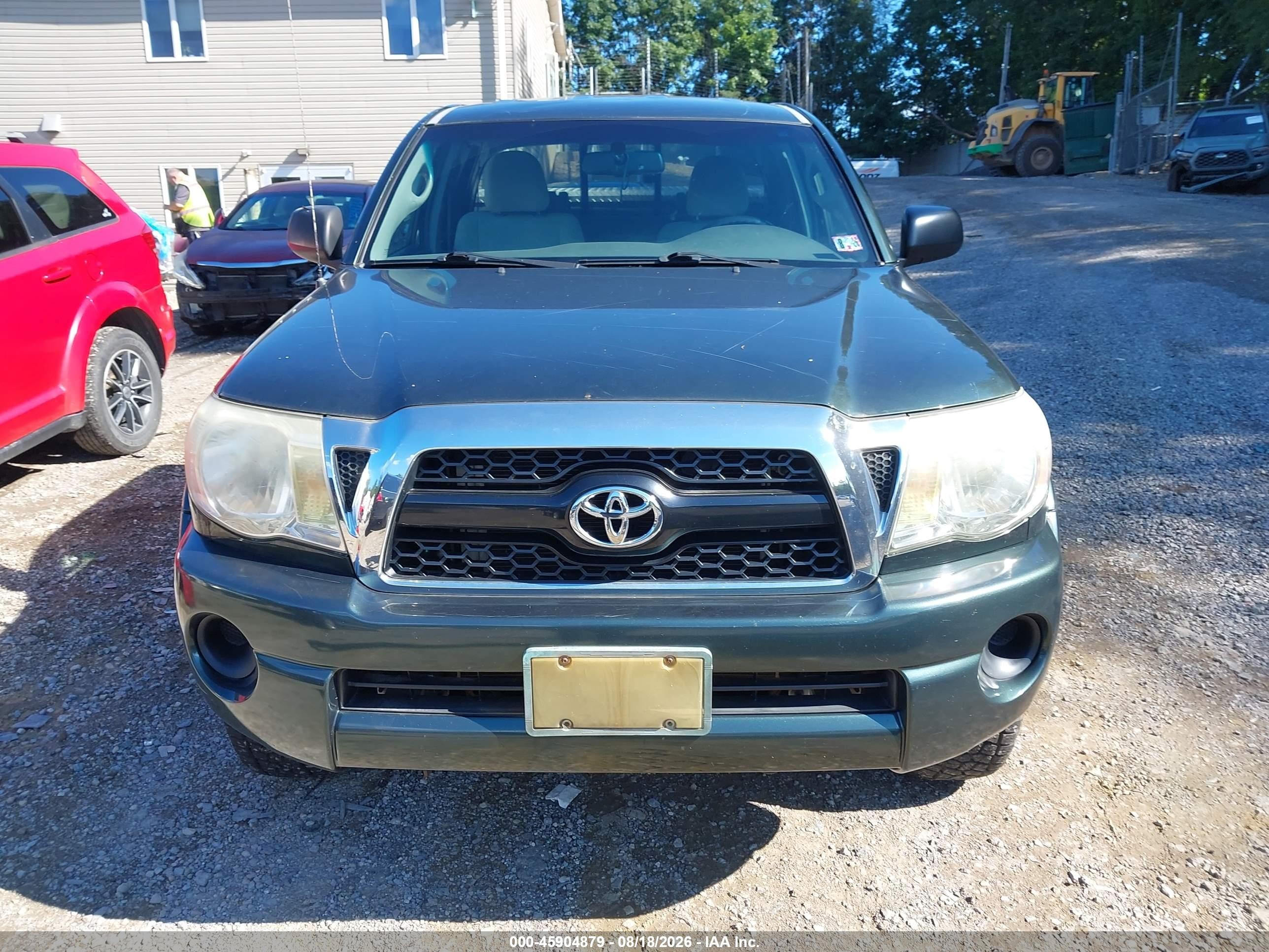 2011 Toyota Tacoma   Green vin: 5TFUX4EN2BX003923