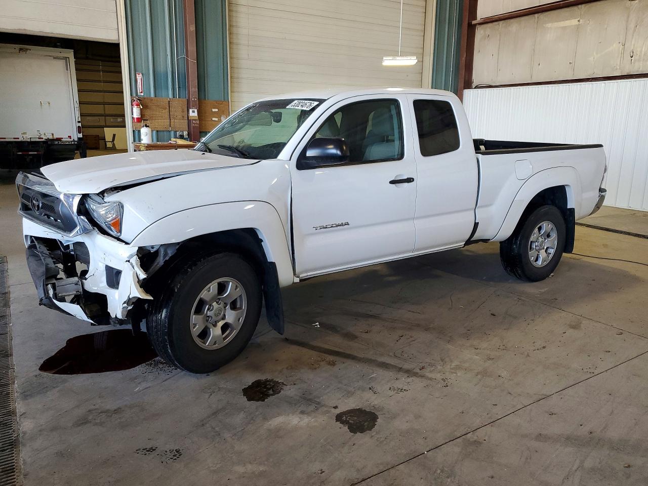 2012 Toyt Tacoma White vin: 5TFUX4EN2CX014082