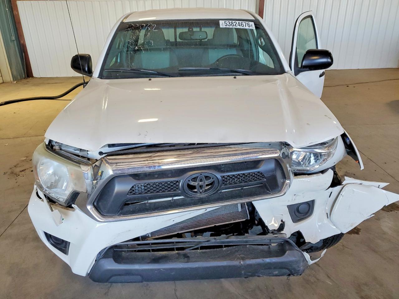 2012 Toyt Tacoma White vin: 5TFUX4EN2CX014082