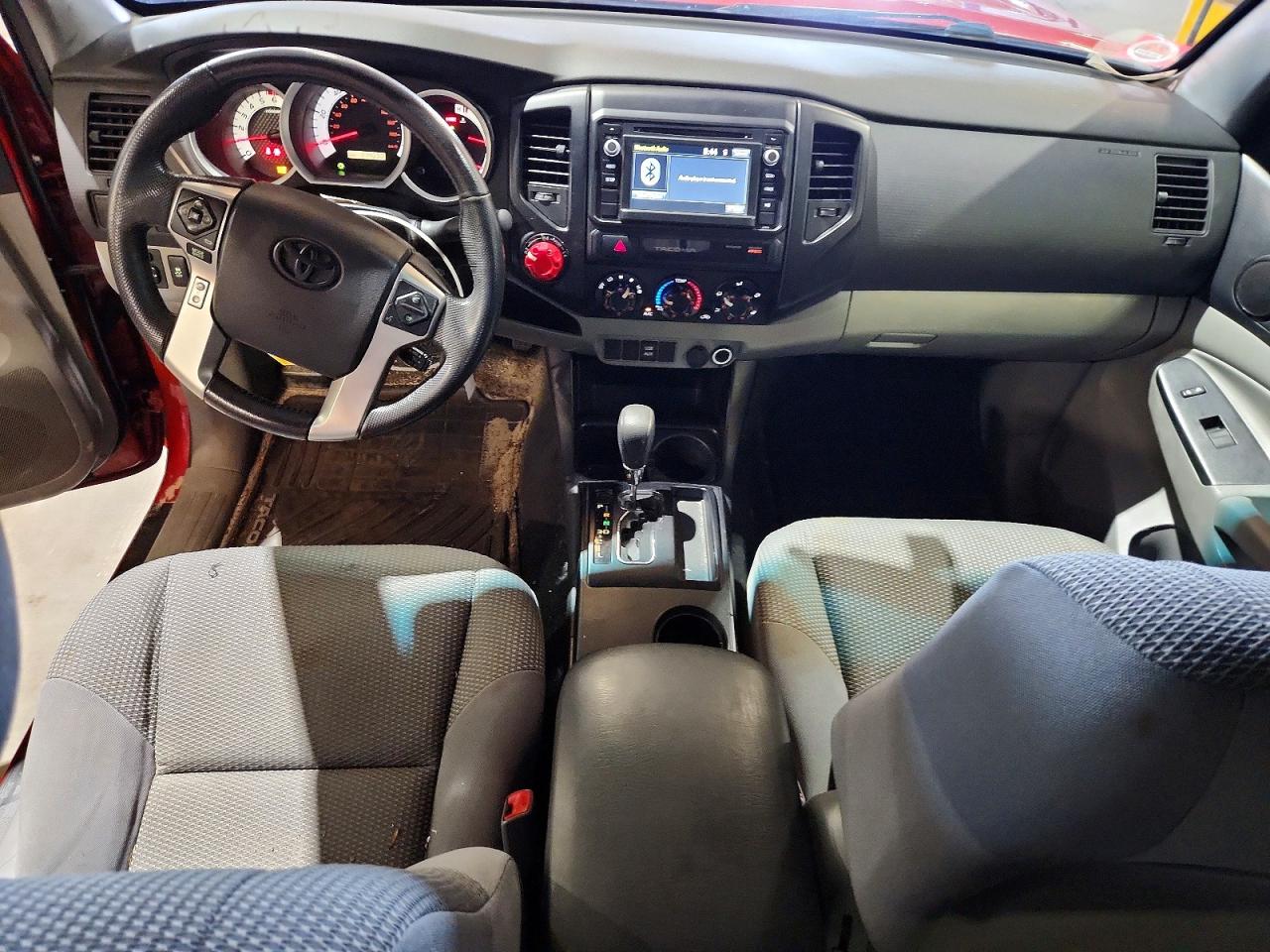 2015 Toyota Tacoma Access Cab Red vin: 5TFUX4EN2FX036586