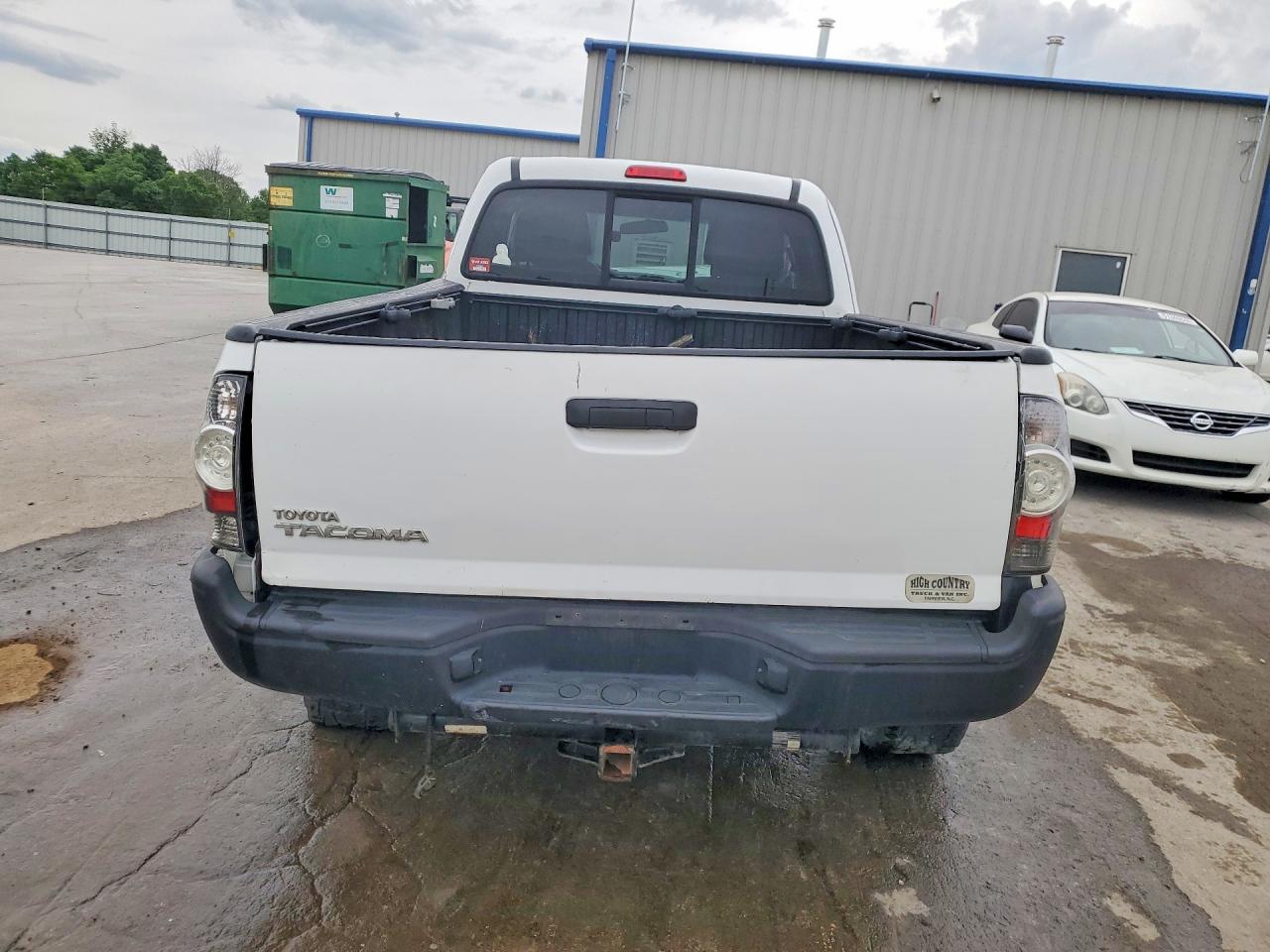 2014 Toyota Tacoma Access Cab White vin: 5TFUX4EN3EX024641