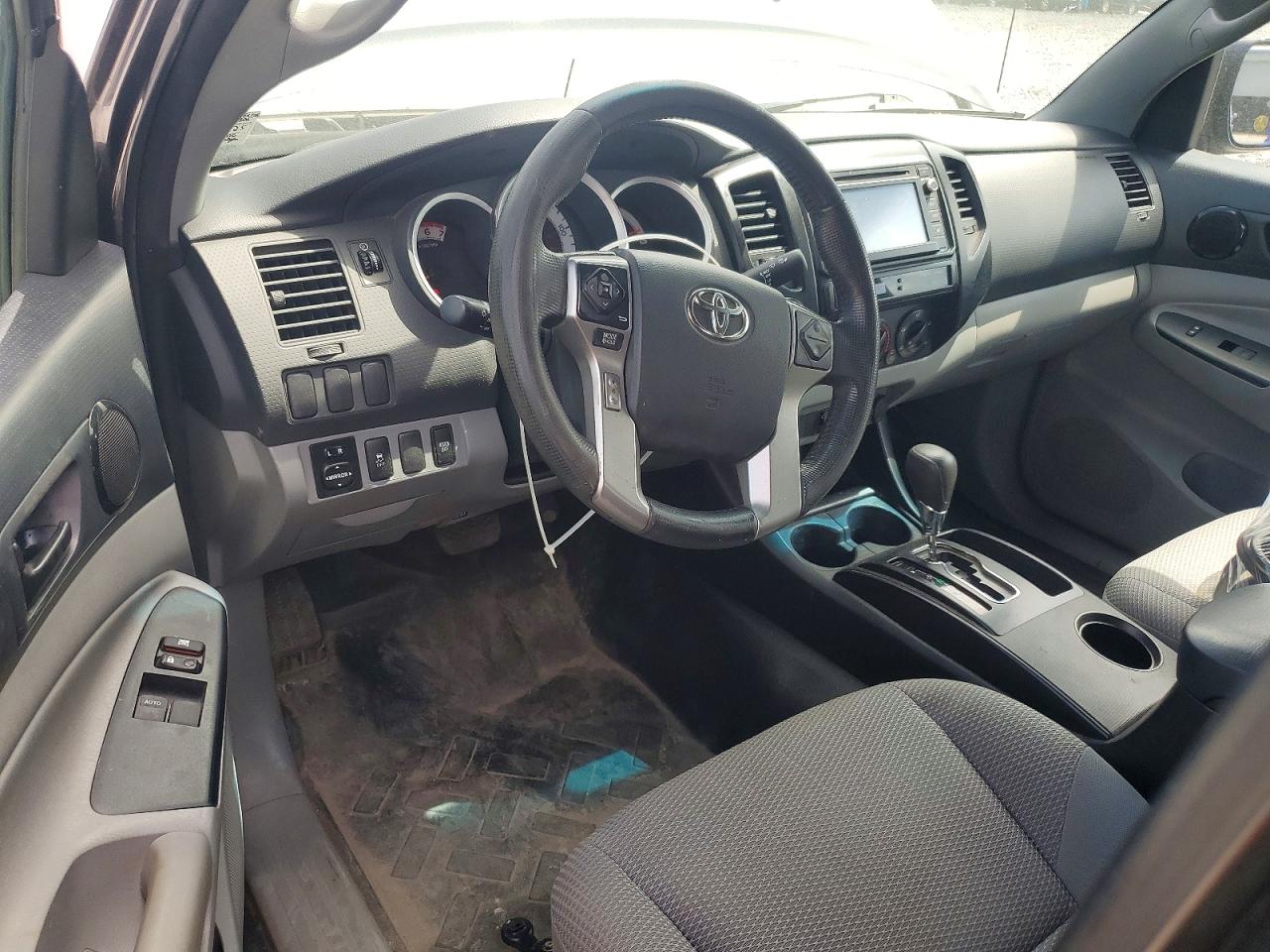 2014 Toyota Tacoma Access Cab Gray vin: 5TFUX4EN3EX025689