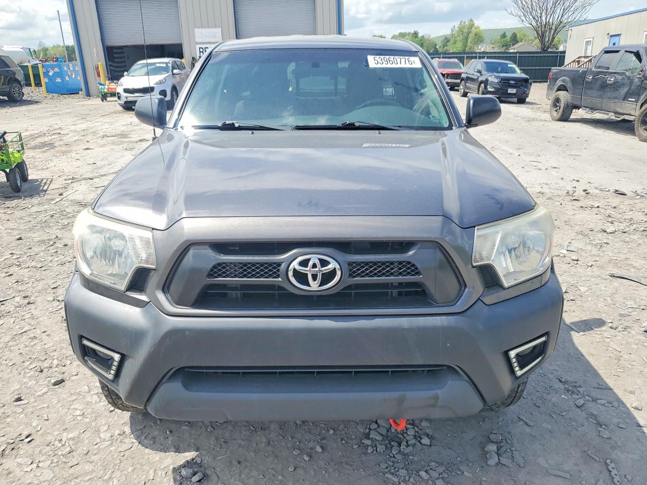 2014 Toyota Tacoma Access Cab Gray vin: 5TFUX4EN3EX025689
