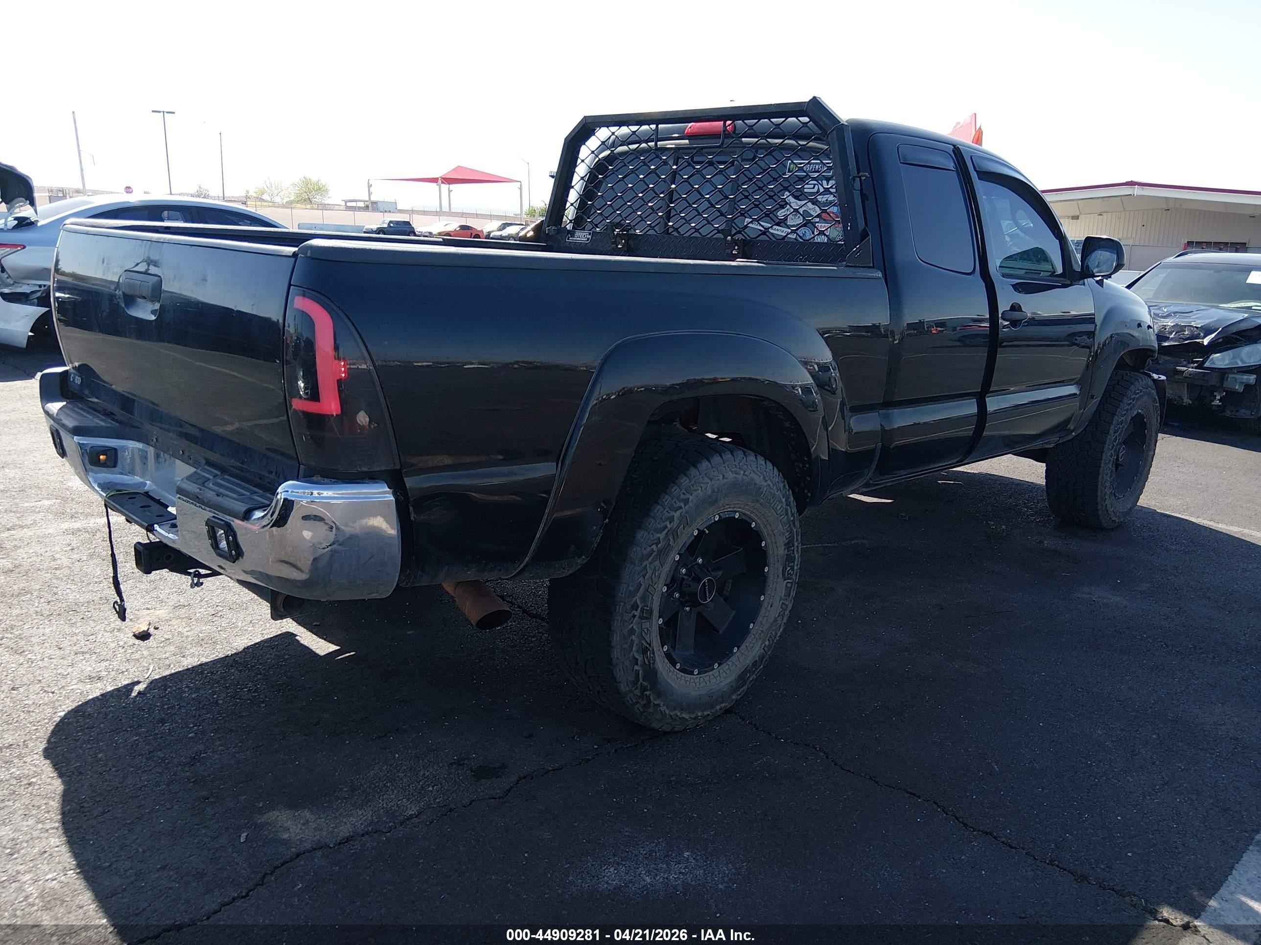 2014 Toyota Tacoma   Black vin: 5TFUX4EN3EX025790
