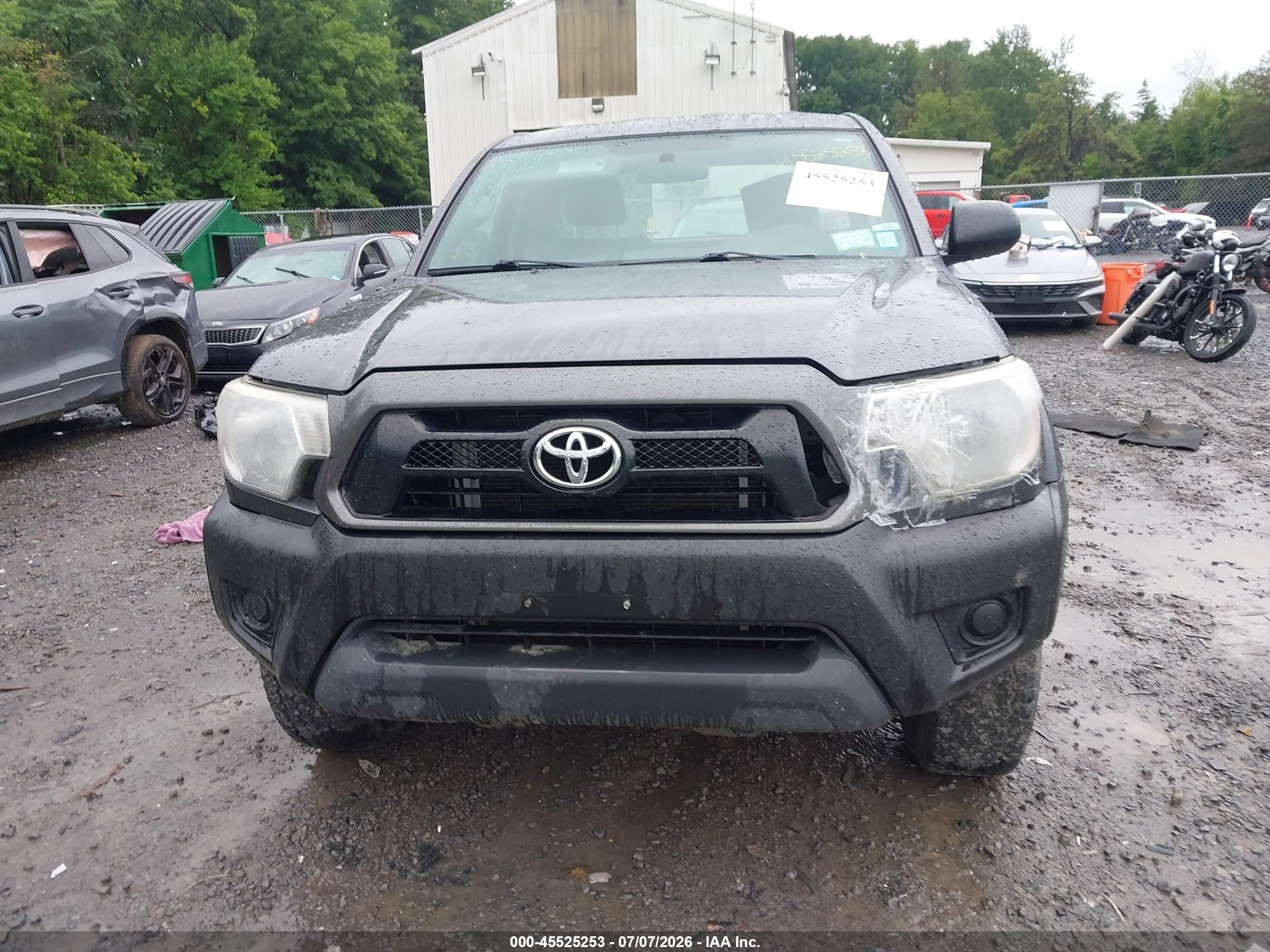 2015 Toyota Tacoma   Gray vin: 5TFUX4EN3FX032904