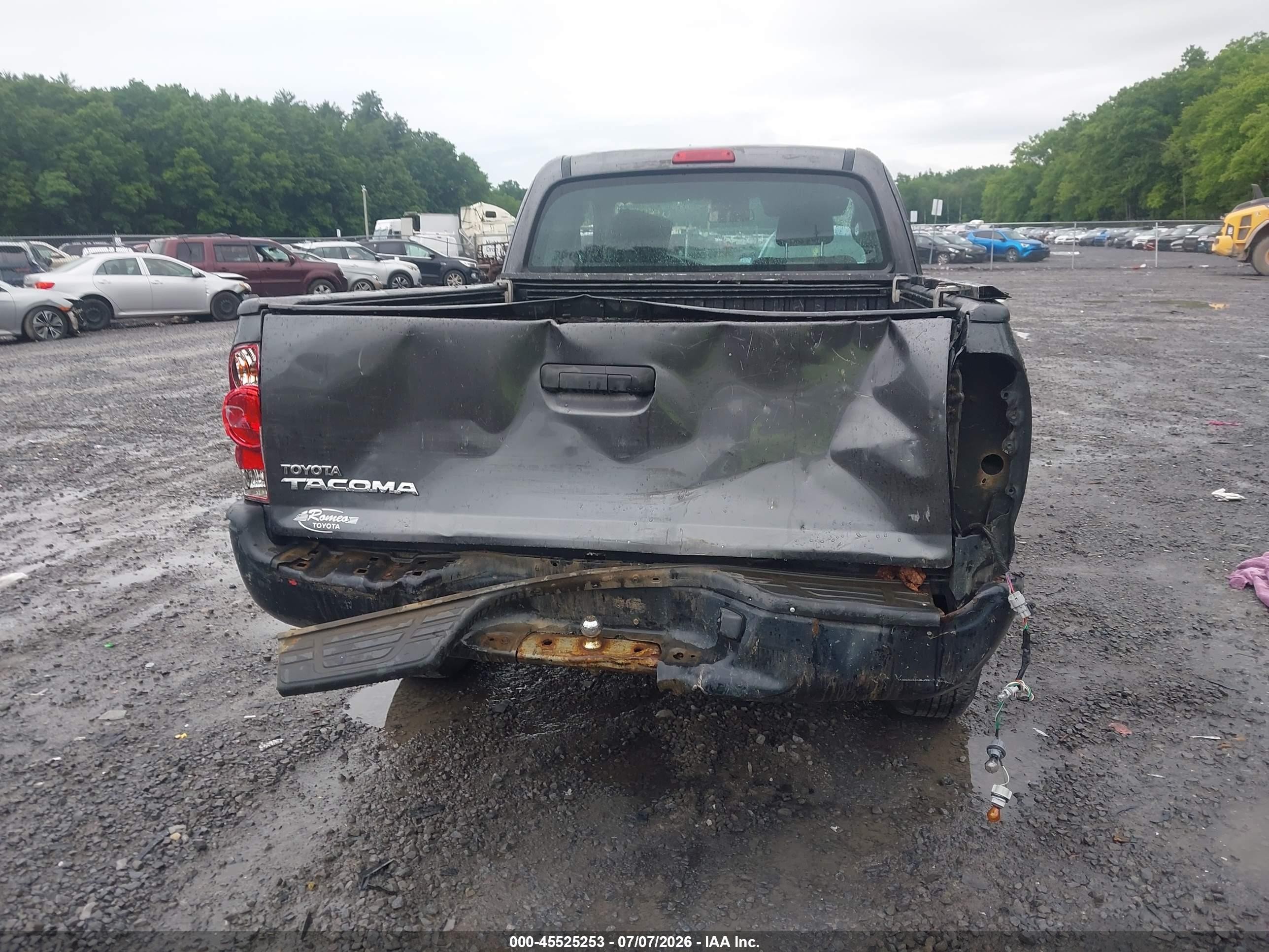 2015 Toyota Tacoma   Gray vin: 5TFUX4EN3FX032904