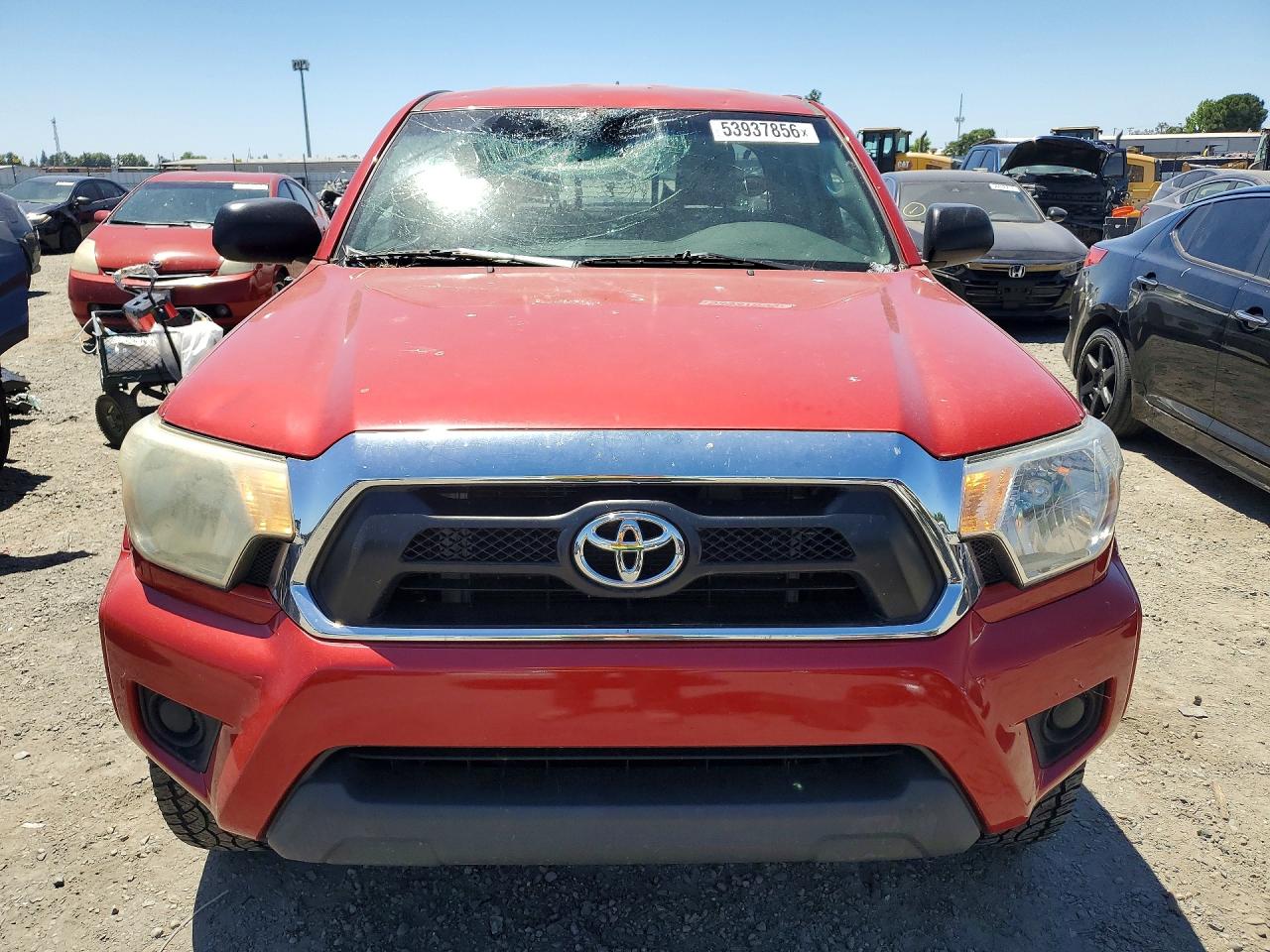 2015 Toyota Tacoma Access Cab Красный vin: 5TFUX4EN3FX037729