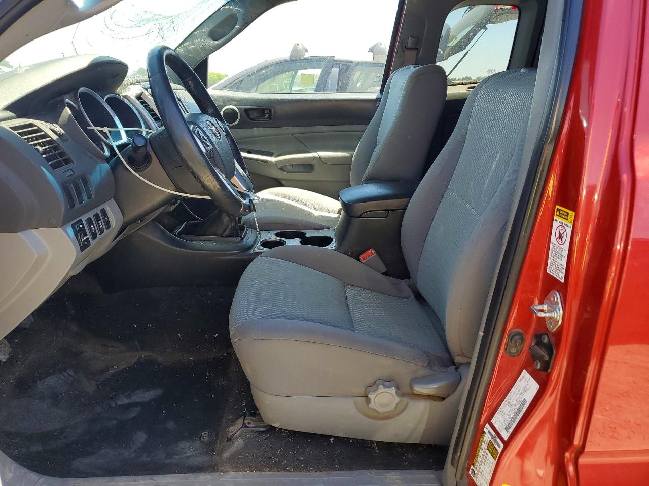2015 Toyota Tacoma Access Cab Красный vin: 5TFUX4EN3FX037729