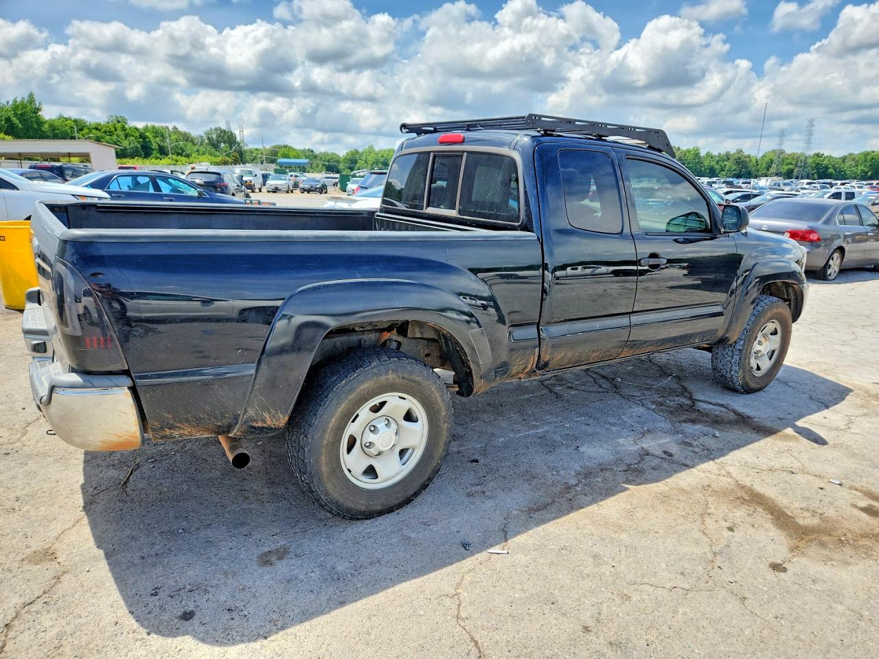 2014 Toyota Tacoma Access Cab Black vin: 5TFUX4EN4EX029105